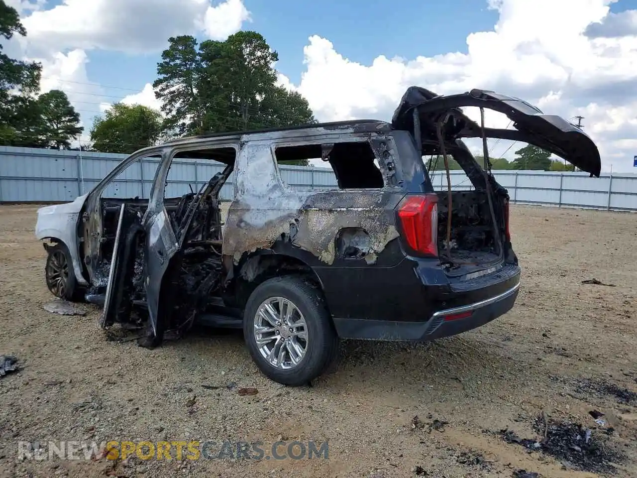 2 Фотография поврежденного автомобиля 1GKS1GKD2MR269654 GMC YUKON 2021