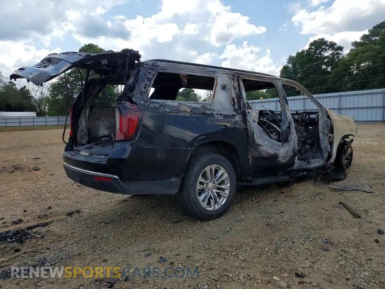 3 Фотография поврежденного автомобиля 1GKS1GKD2MR269654 GMC YUKON 2021