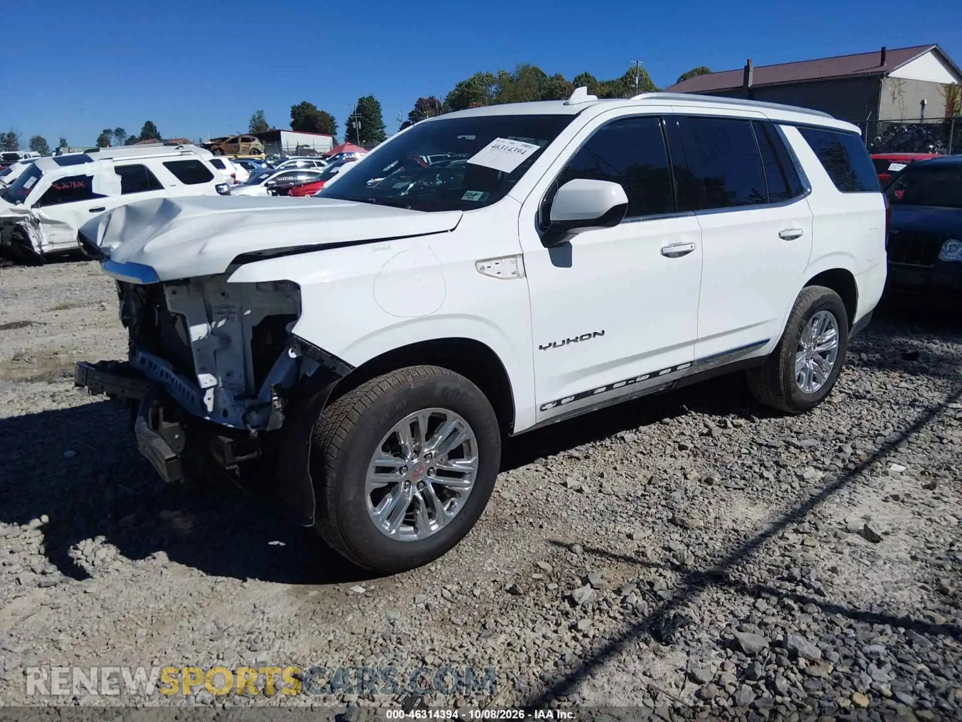 2 fotografías del automóvil dañado 1GKS2BKD7MR432380 GMC YUKON 2021