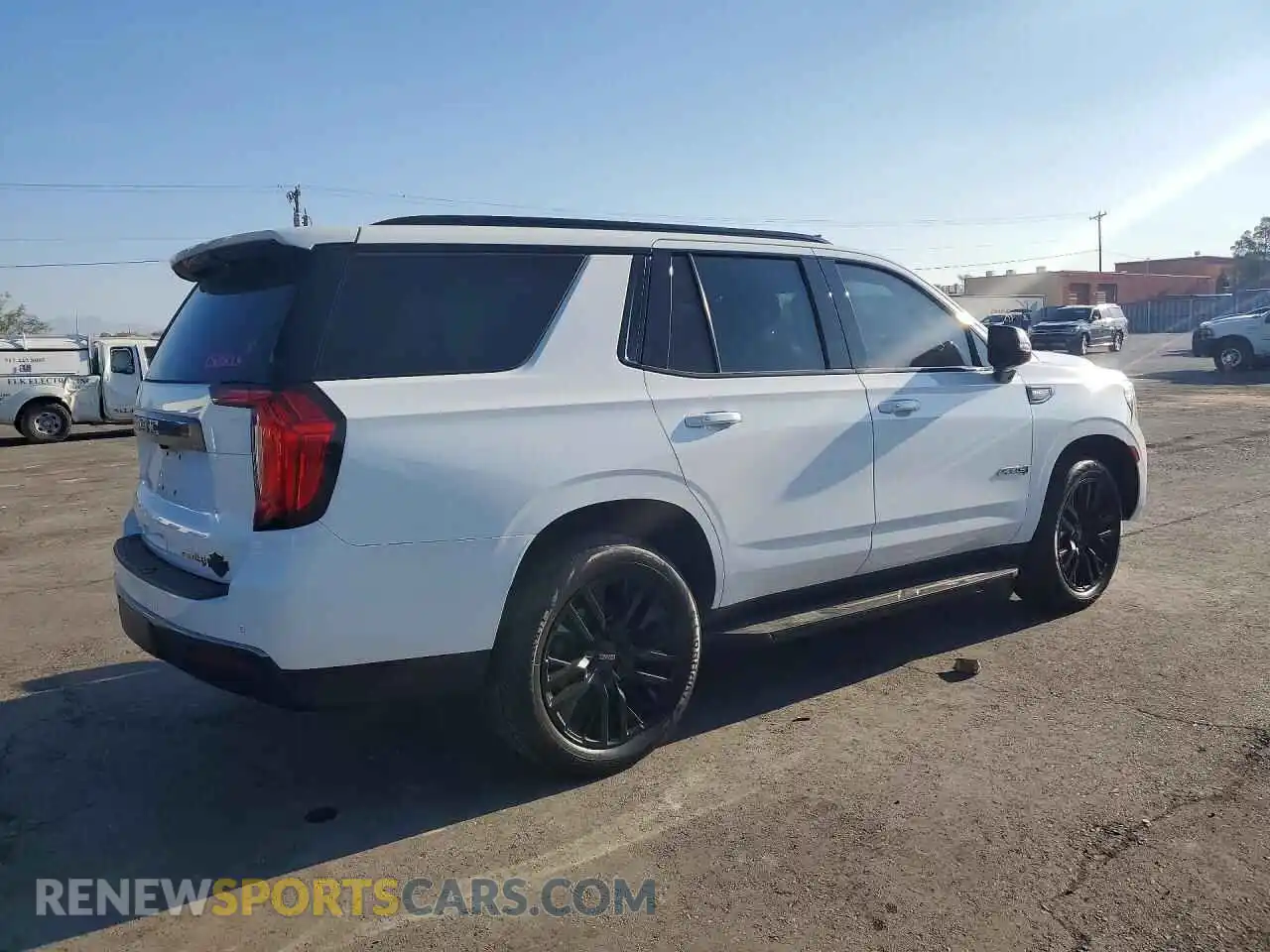 3 fotografías del automóvil dañado 1GKS2CKD5MR473435 GMC YUKON 2021