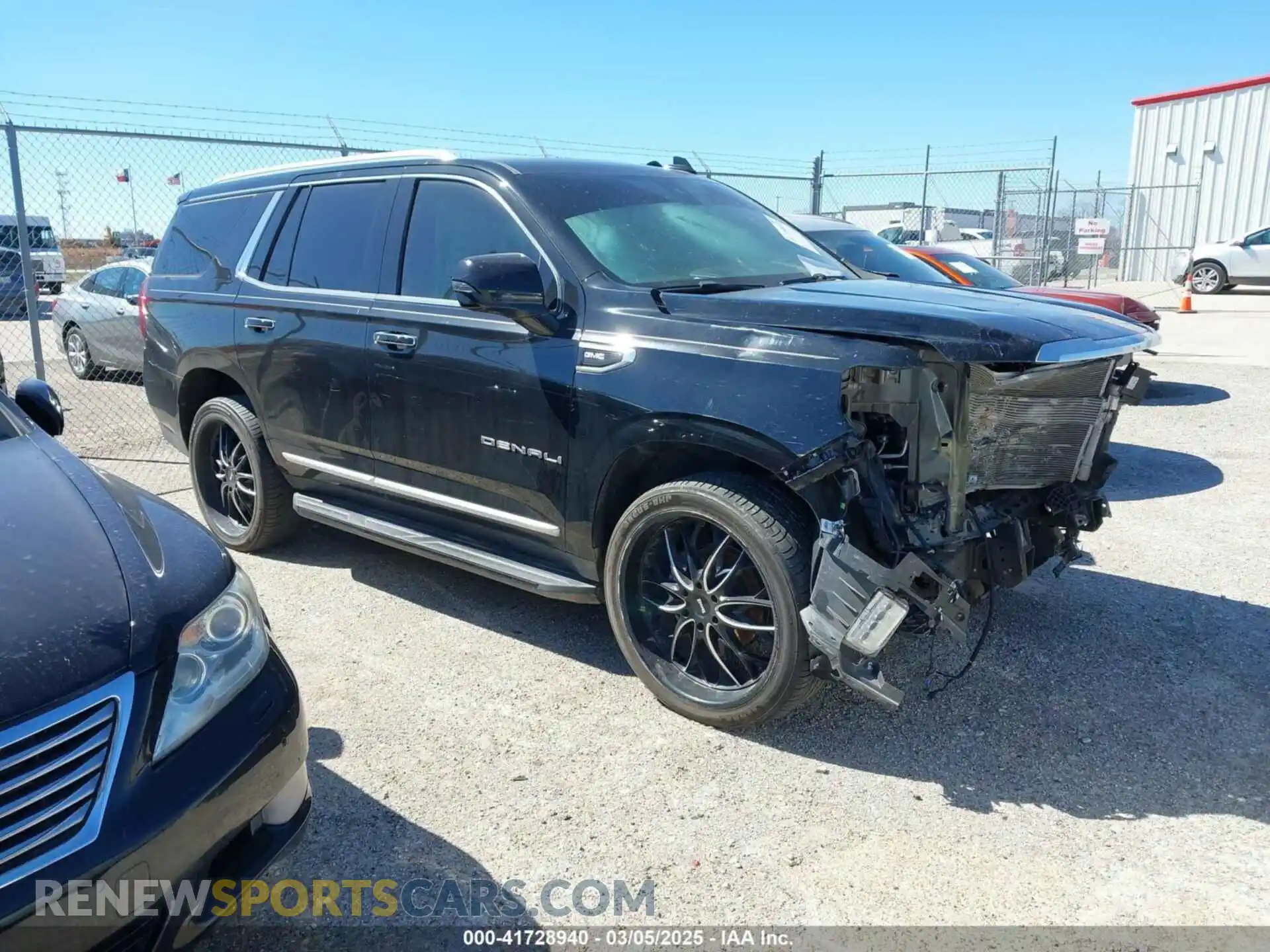 1 fotografías del automóvil dañado 1GKS2DKL3MR409536 GMC YUKON 2021