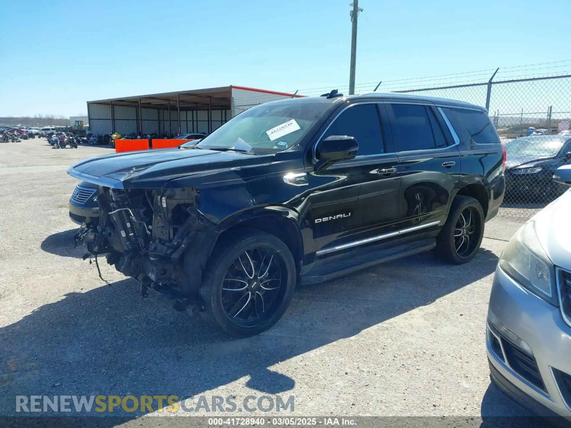 2 fotografías del automóvil dañado 1GKS2DKL3MR409536 GMC YUKON 2021