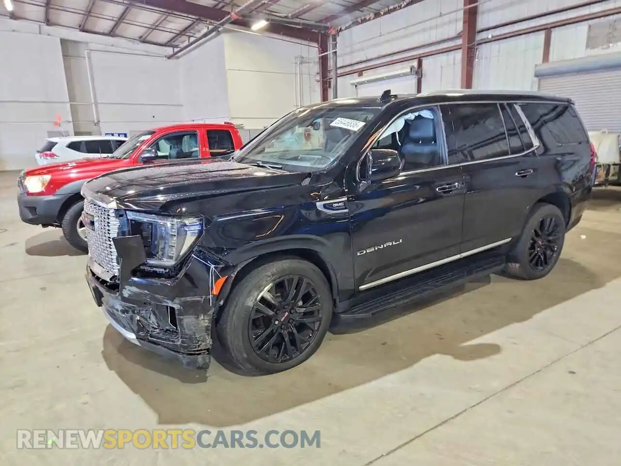 1 Photograph of a damaged car 1GKS2DKL4MR452976 GMC YUKON 2021