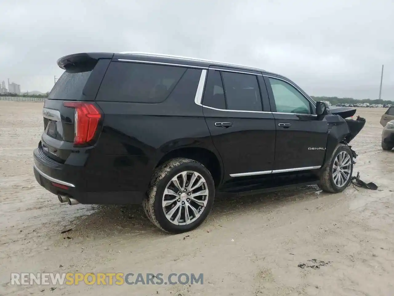 3 fotografías del automóvil dañado 1GKS2DKL5MR432641 GMC YUKON 2021