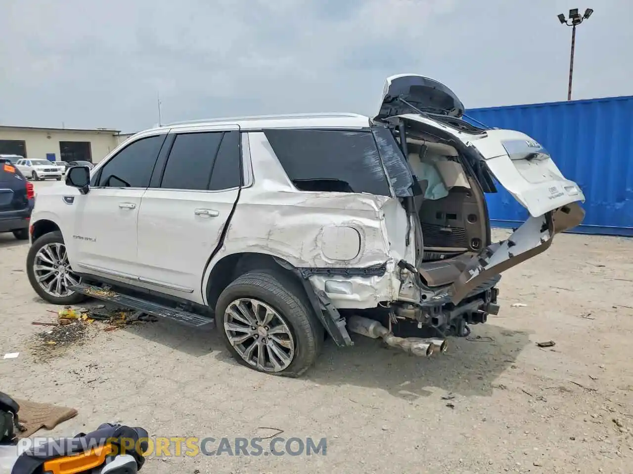 2 fotografías del automóvil dañado 1GKS2DKL7MR344030 GMC YUKON 2021