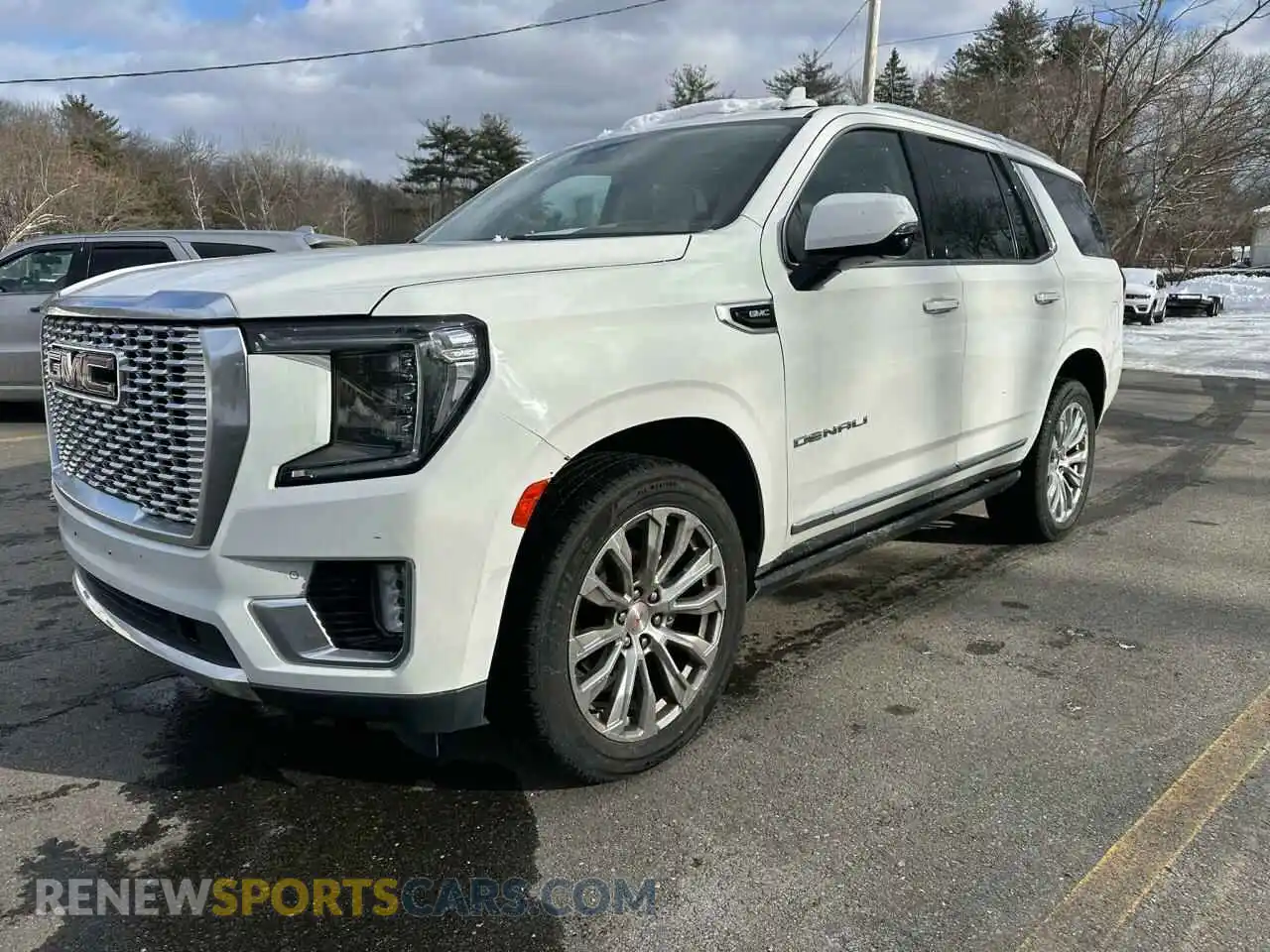 1 Photograph of a damaged car 1GKS2DKL7MR413606 GMC YUKON 2021