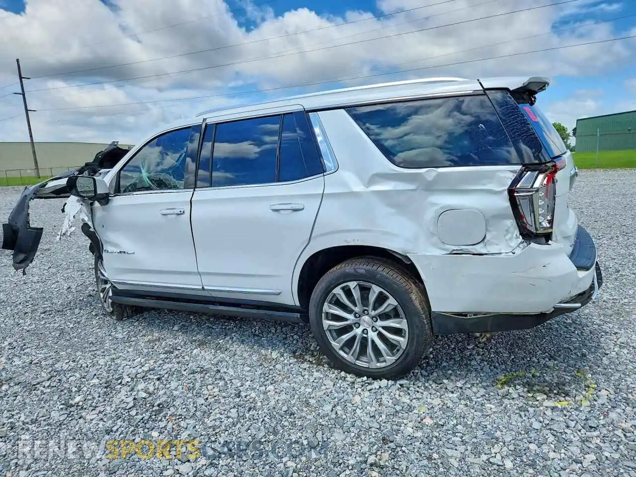 2 Photograph of a damaged car 1GKS2DKL8MR386545 GMC YUKON 2021