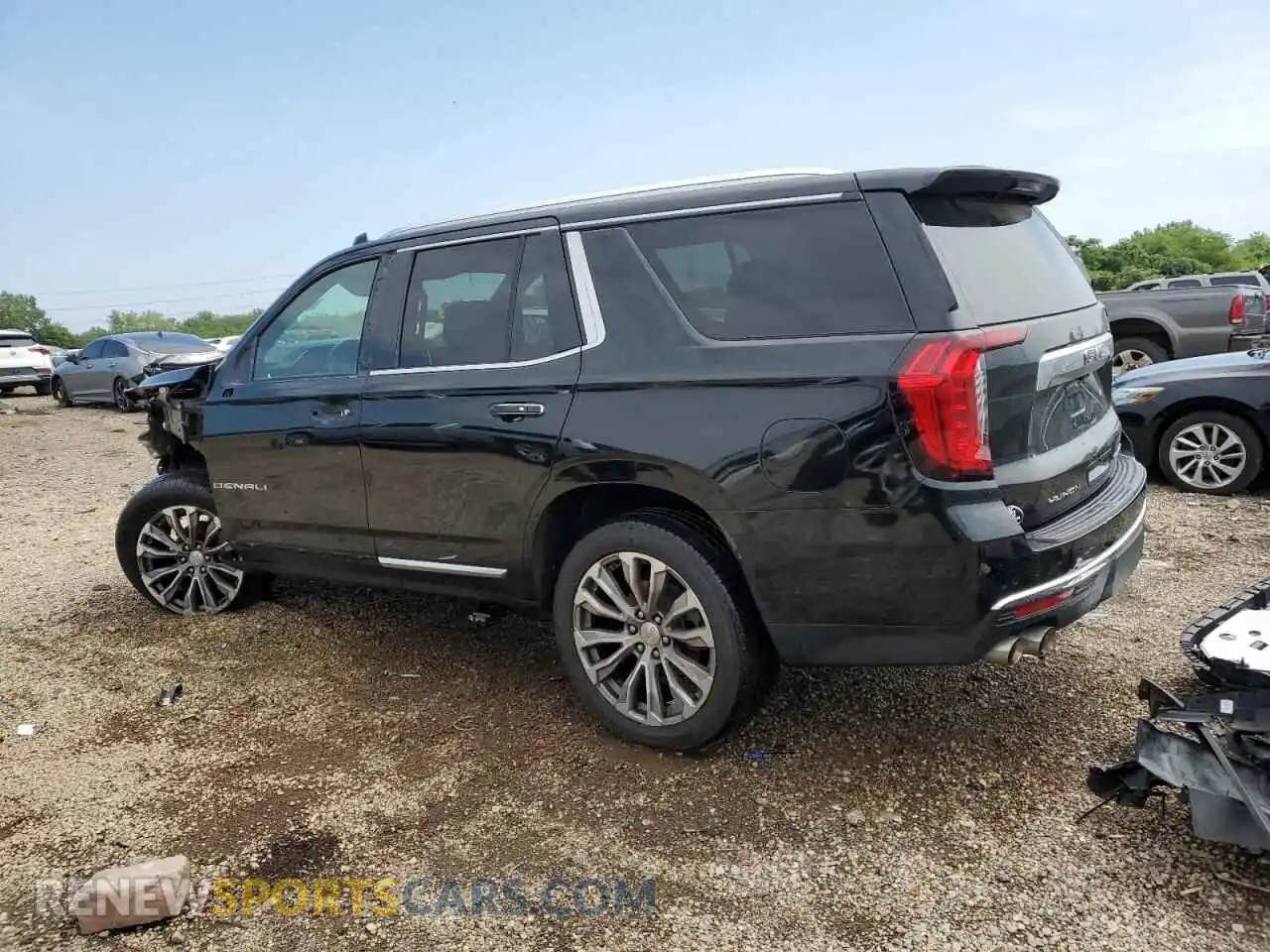 2 Photograph of a damaged car 1GKS2DKL9MR144850 GMC YUKON 2021