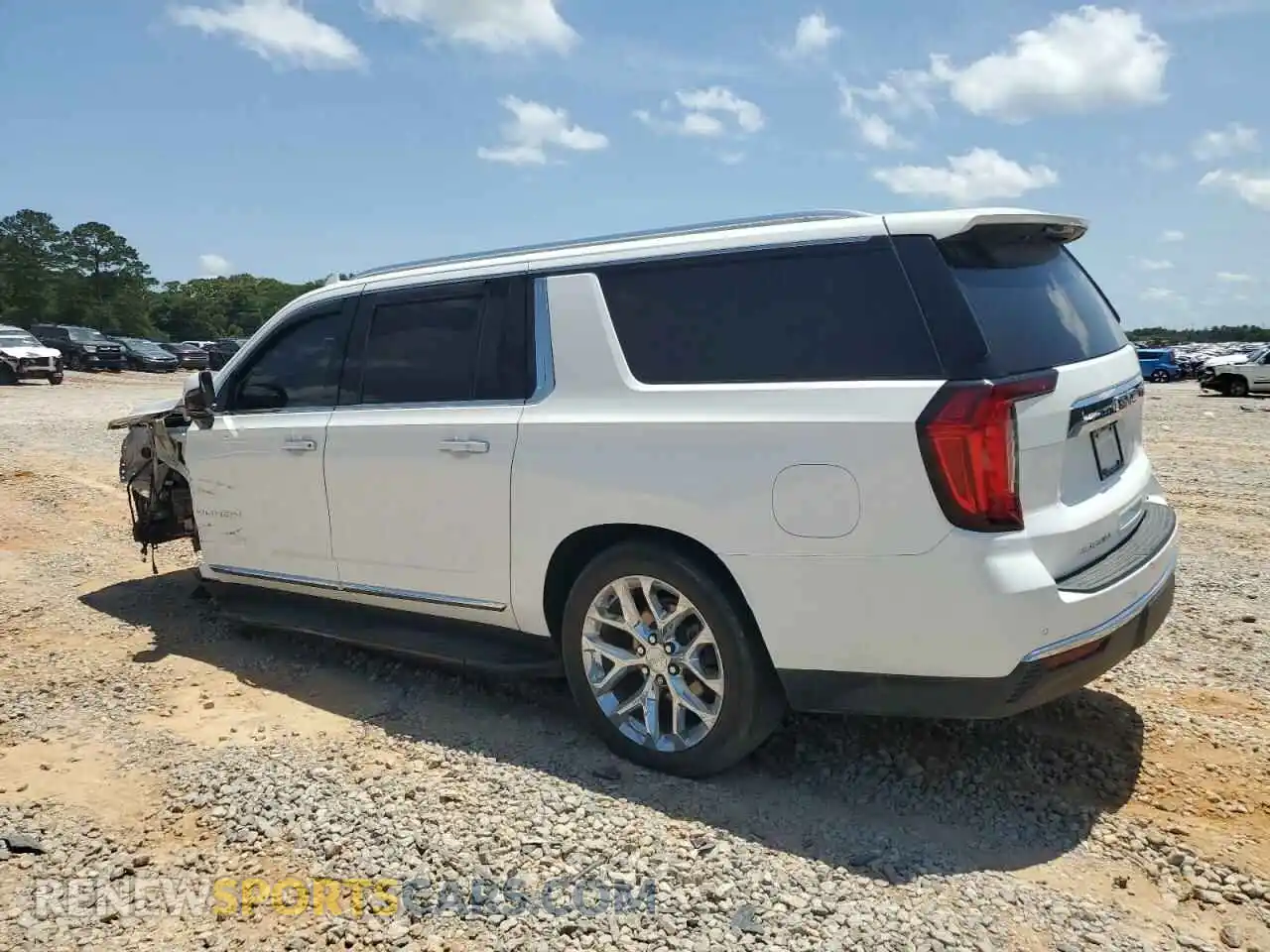 2 Photograph of a damaged car 1GKS2GKT7MR448857 GMC YUKON 2021