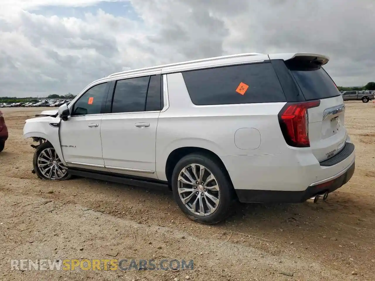 2 Photograph of a damaged car 1GKS2JKL2MR187733 GMC YUKON 2021