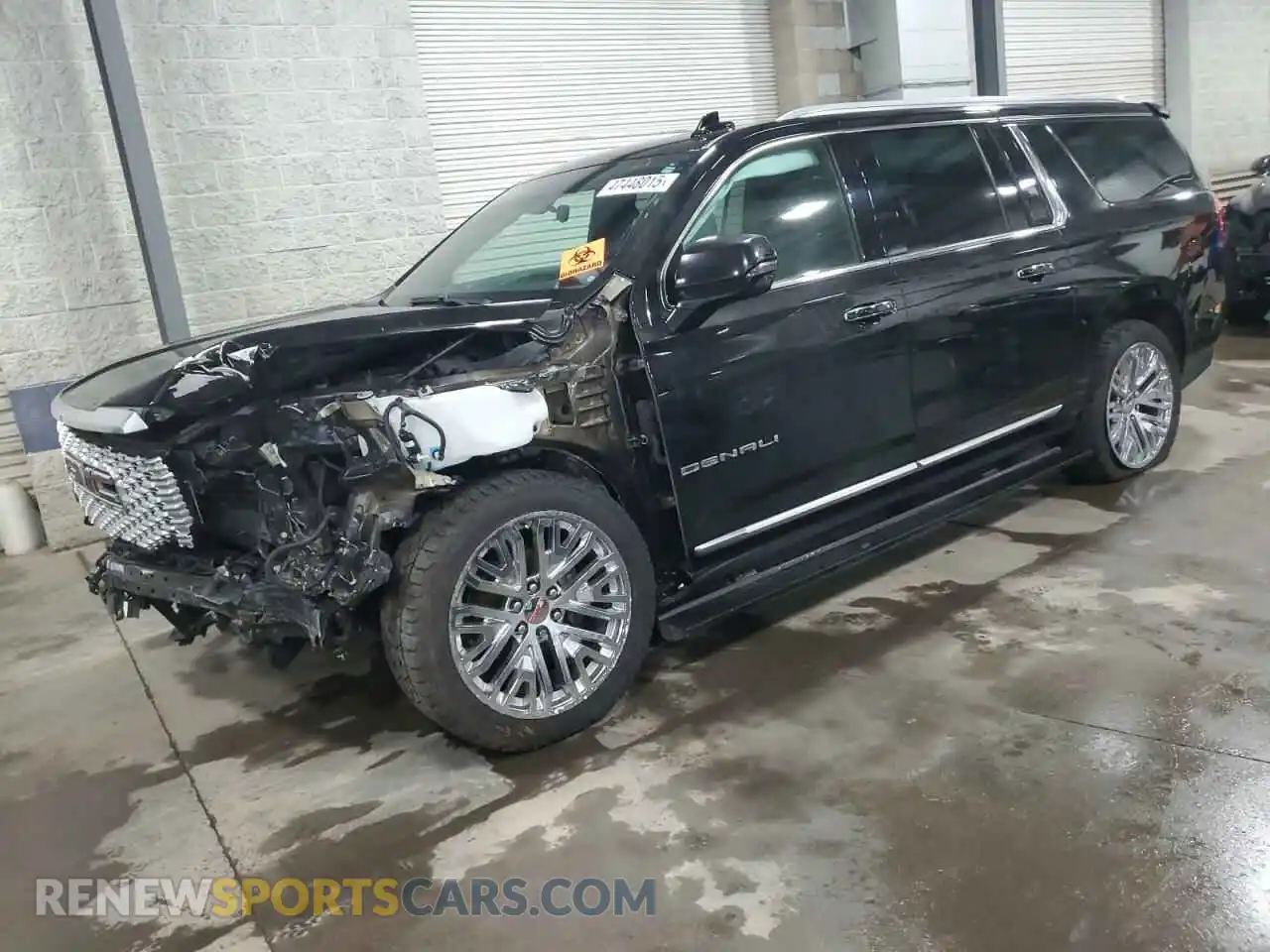 1 Photograph of a damaged car 1GKS2JKL7MR175481 GMC YUKON 2021