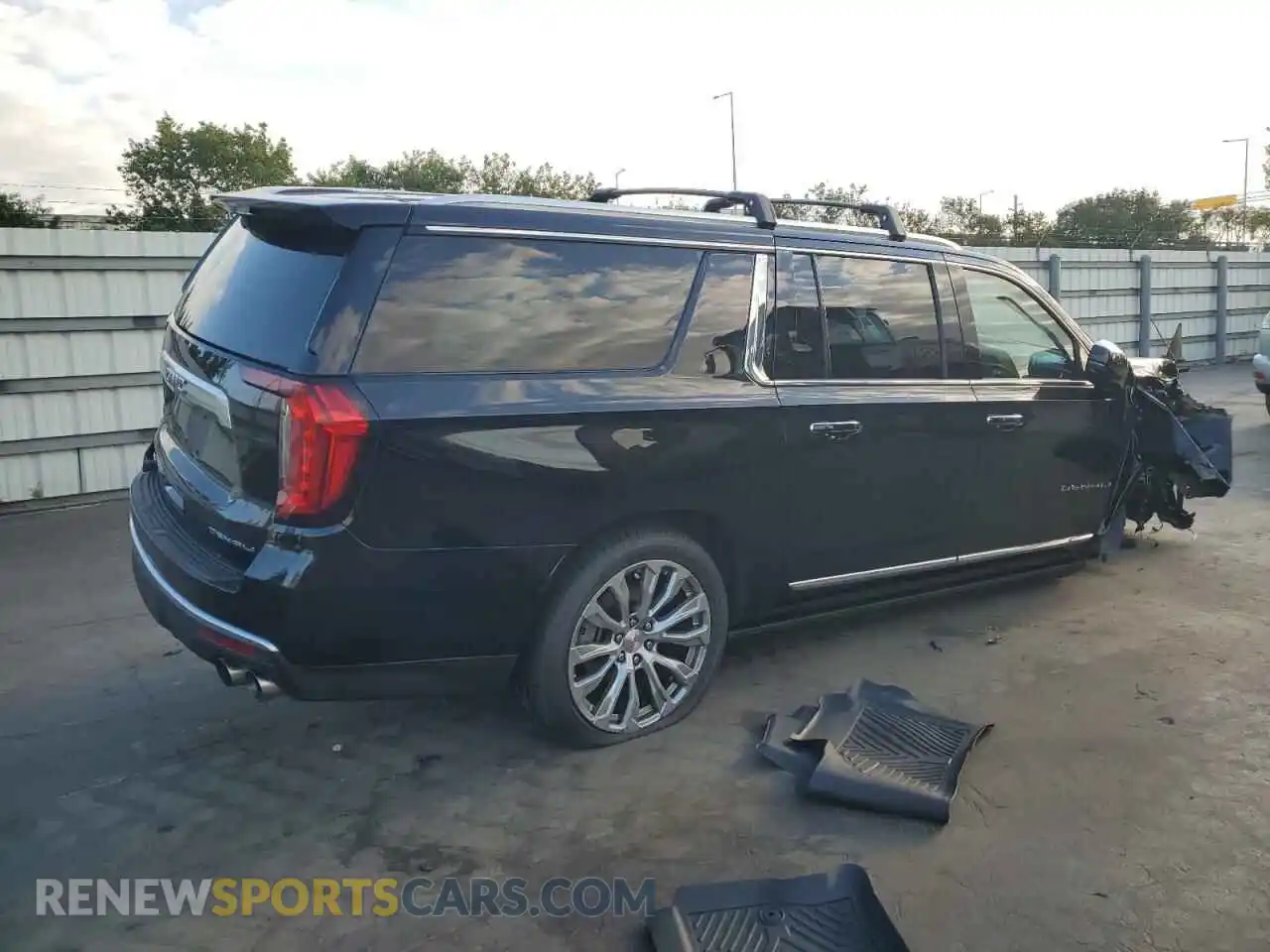 3 fotografías del automóvil dañado 1GKS2JKL7MR242953 GMC YUKON 2021