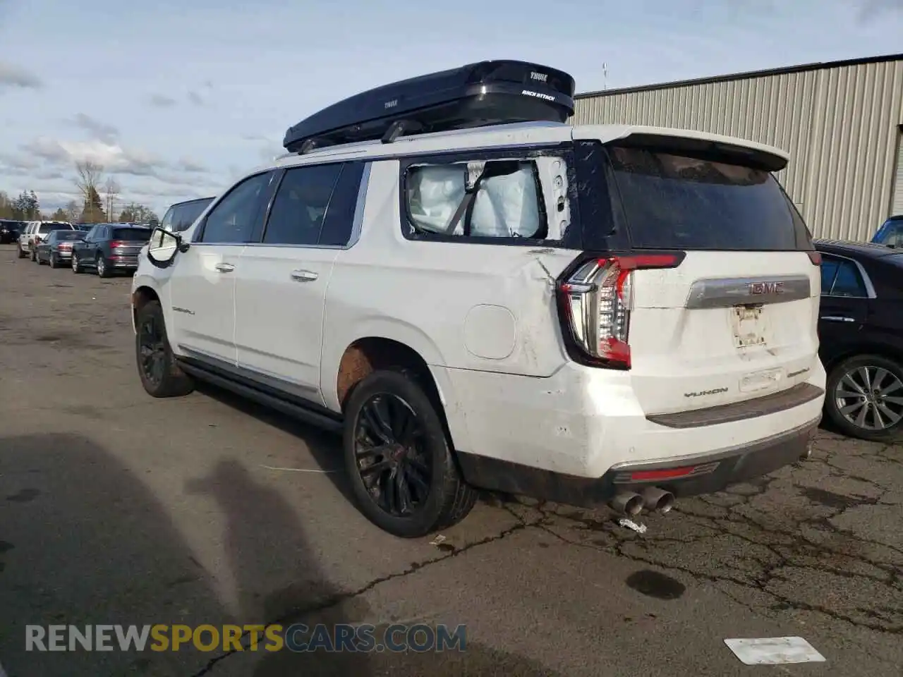 2 Photograph of a damaged car 1GKS2JKLXMR193652 GMC YUKON 2021