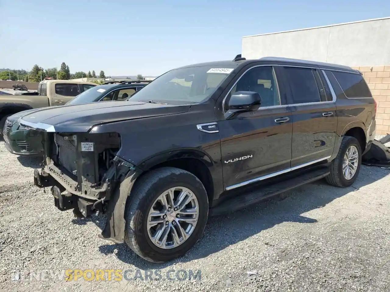 1 Photograph of a damaged car 1GKS1GKDXPR548080 GMC YUKON 2023