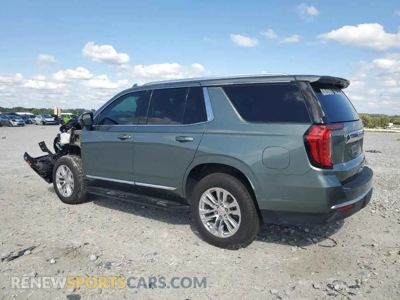 2 Photograph of a damaged car 1GKS2BKD8PR293204 GMC YUKON 2023