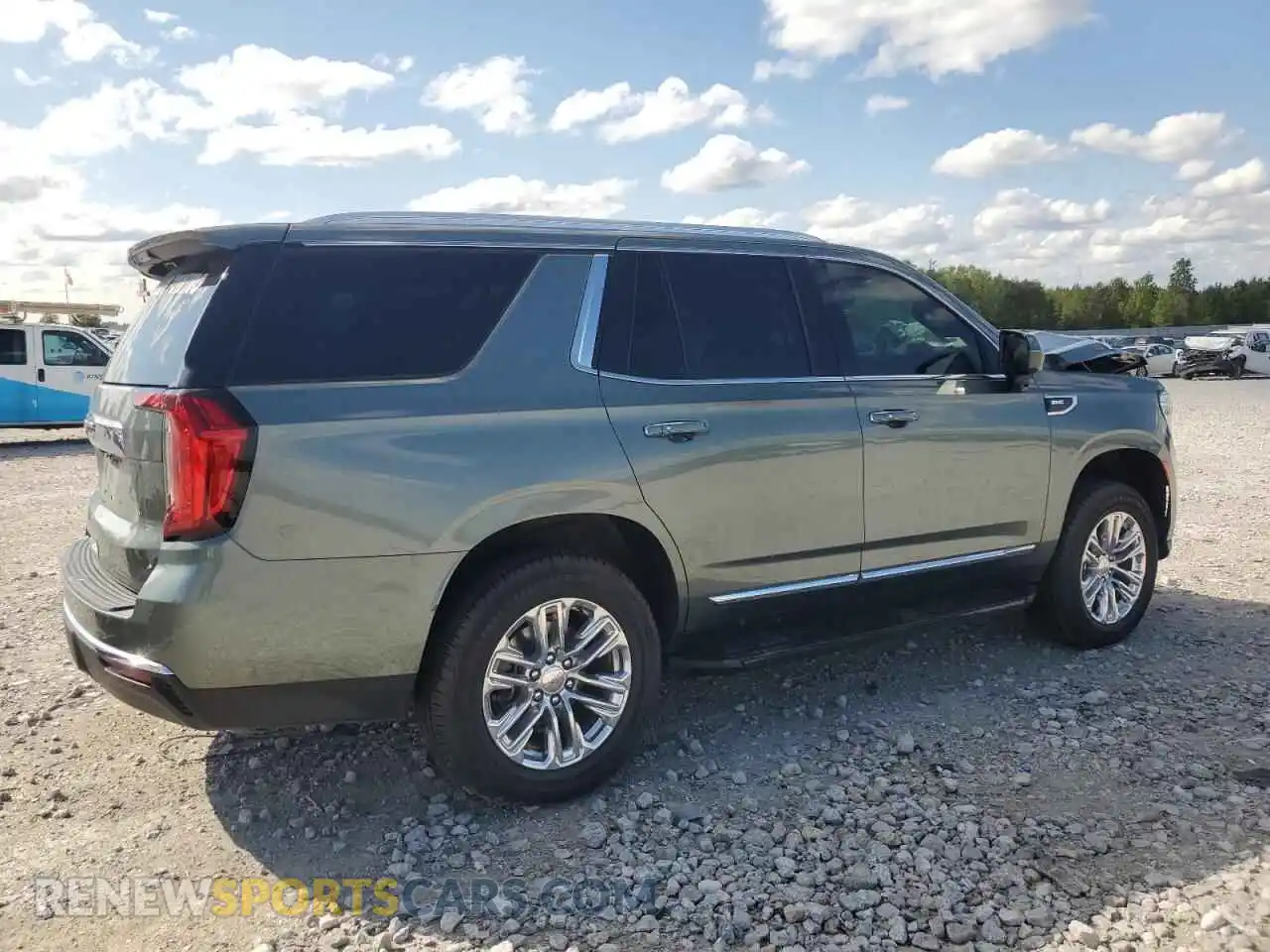 3 Photograph of a damaged car 1GKS2BKD8PR293204 GMC YUKON 2023
