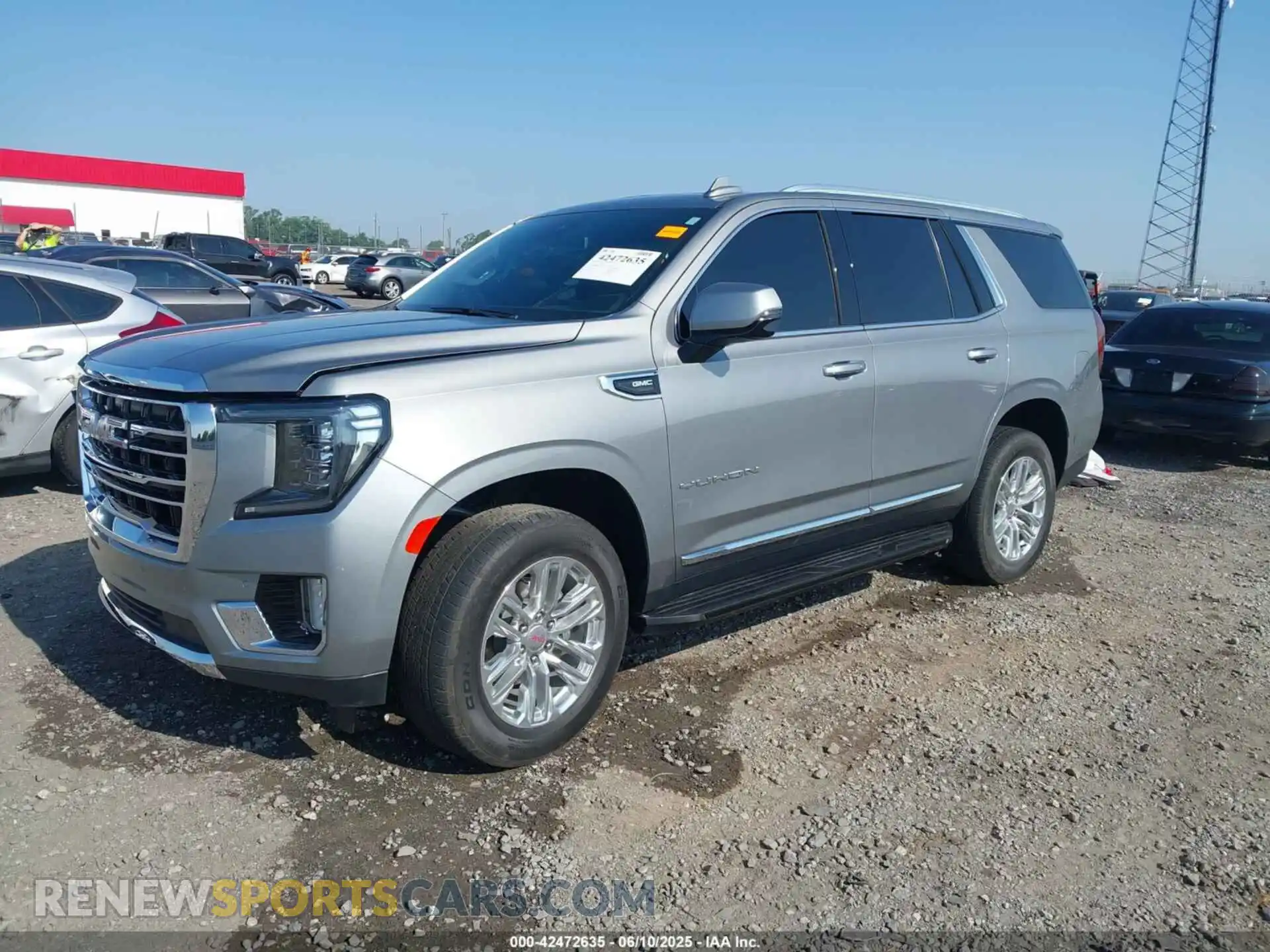 2 Photograph of a damaged car 1GKS2BKD9PR210427 GMC YUKON 2023