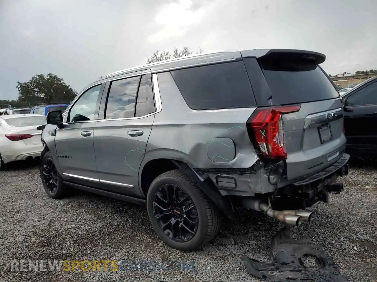 2 Photograph of a damaged car 1GKS2DKL1PR339345 GMC YUKON 2023