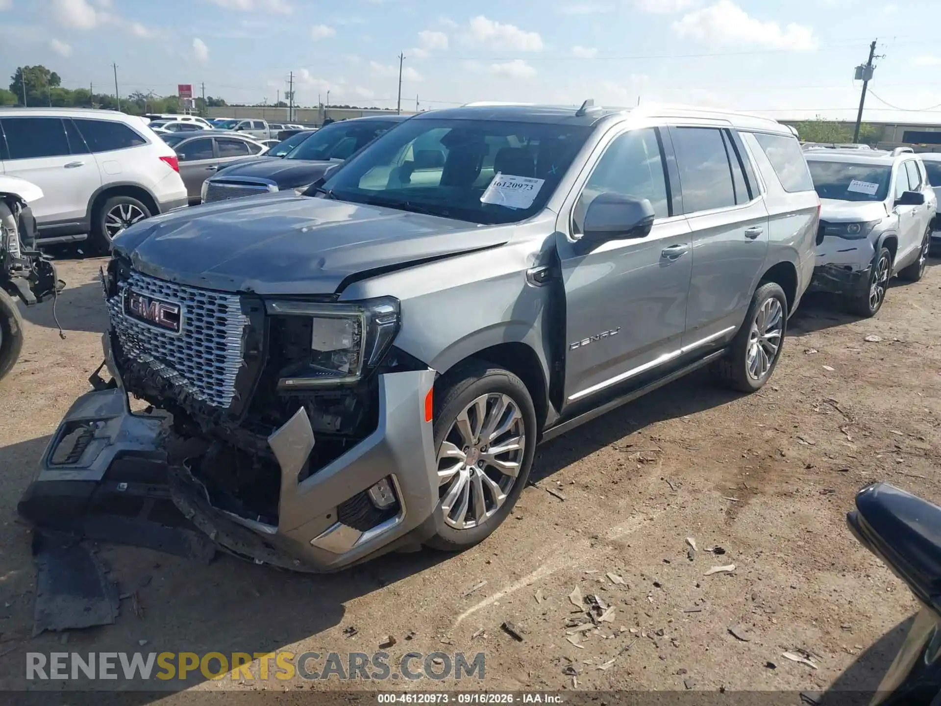 2 Photograph of a damaged car 1GKS2DKL2PR347521 GMC YUKON 2023