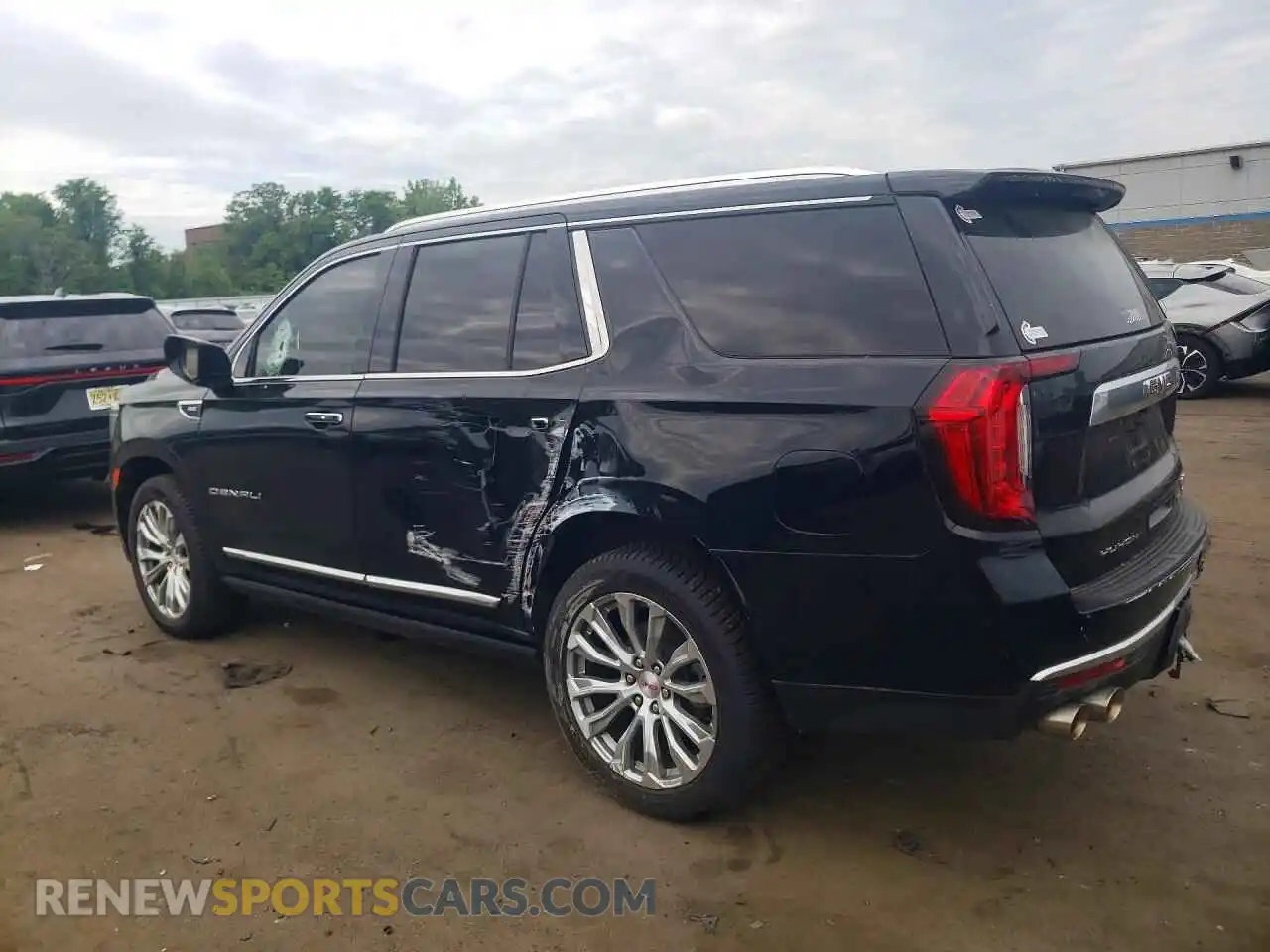 2 fotografías del automóvil dañado 1GKS2DKL6PR298050 GMC YUKON 2023