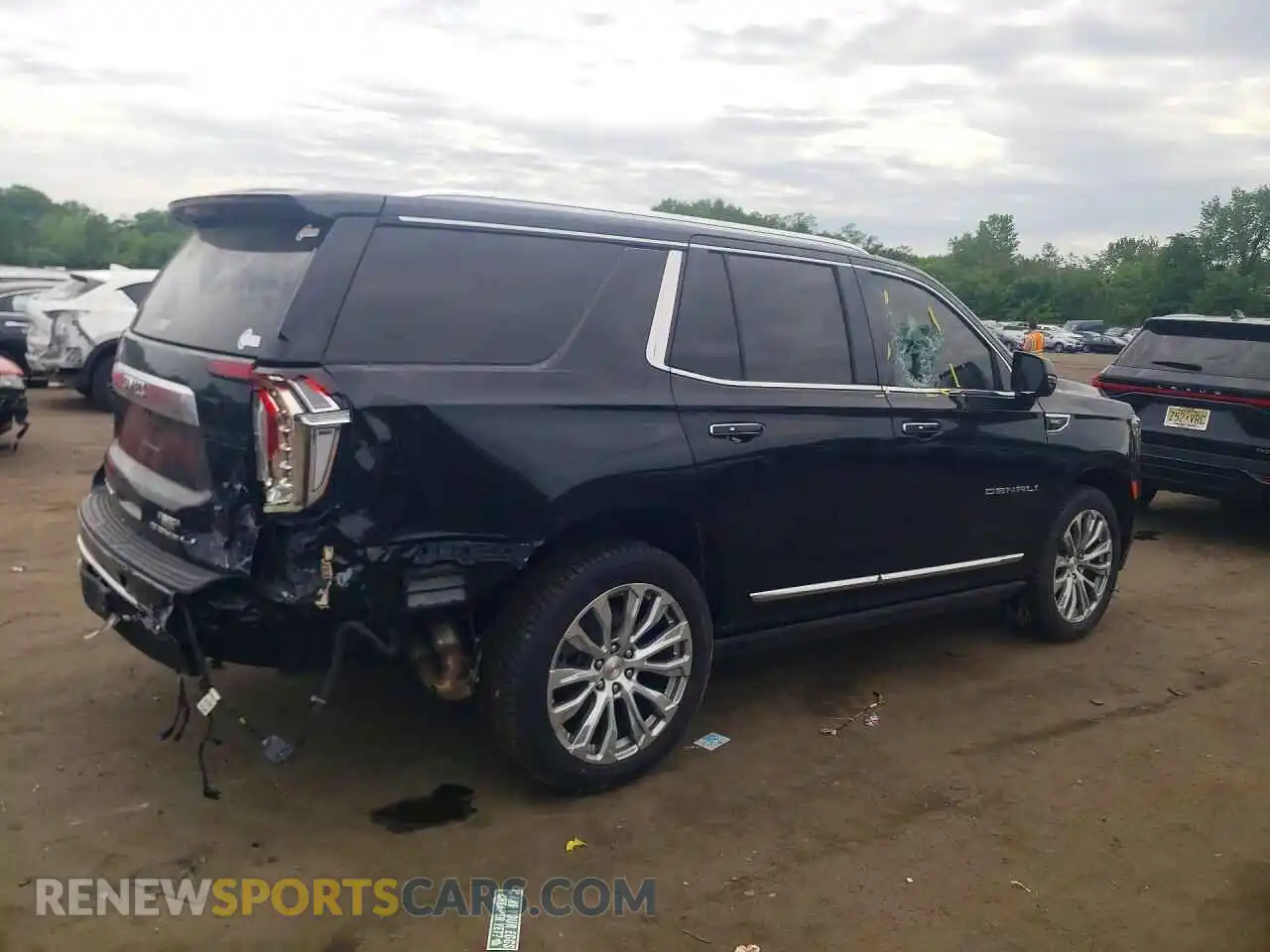 3 fotografías del automóvil dañado 1GKS2DKL6PR298050 GMC YUKON 2023