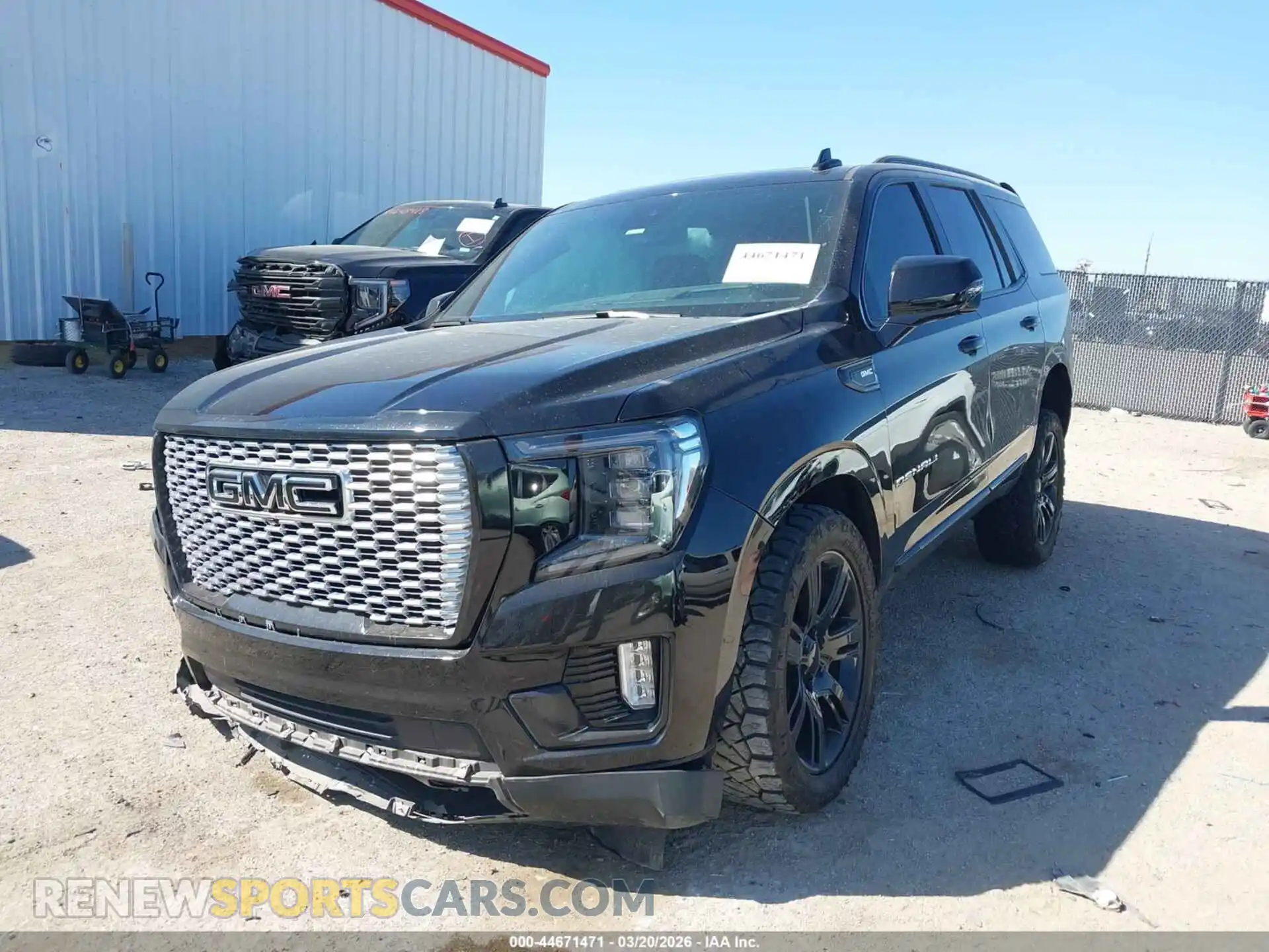 2 fotografías del automóvil dañado 1GKS2DKL7PR245406 GMC YUKON 2023