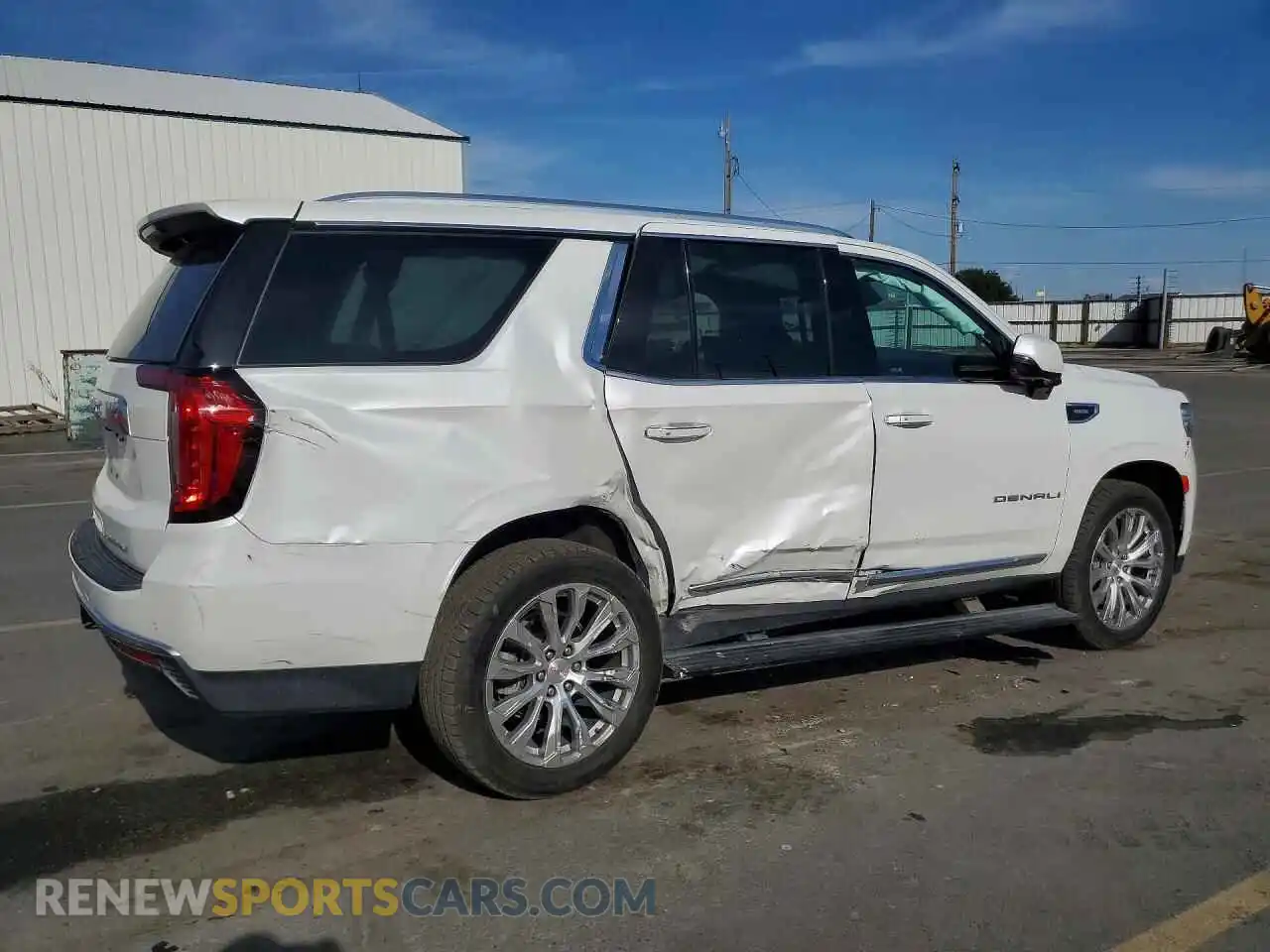 3 fotografías del automóvil dañado 1GKS2DKT9PR324382 GMC YUKON 2023