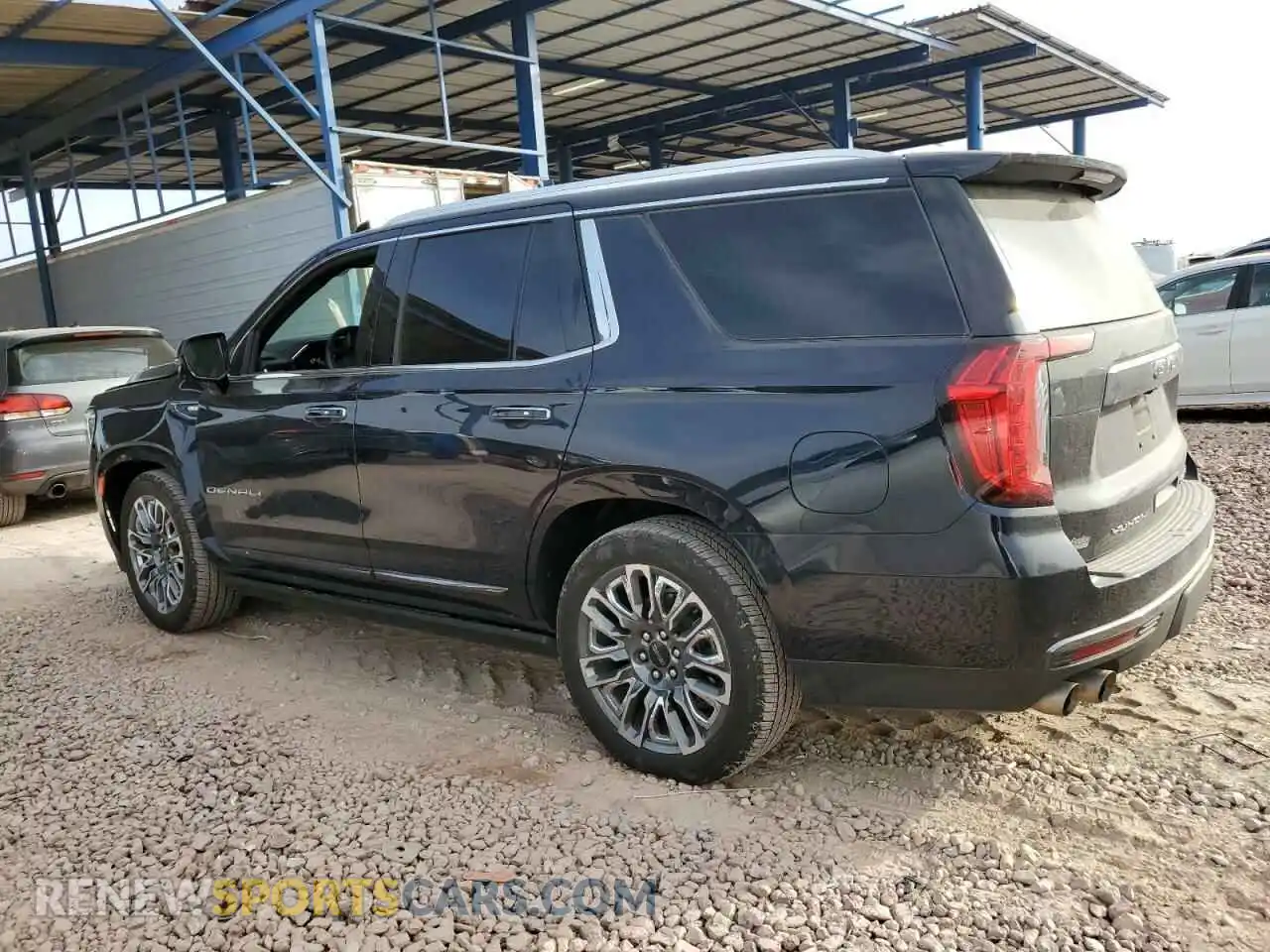 2 Photograph of a damaged car 1GKS2EKL7PR381606 GMC YUKON 2023