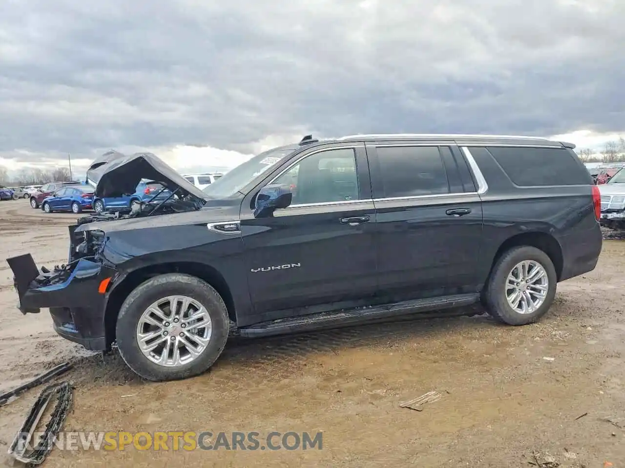 1 Photograph of a damaged car 1GKS2FKD8PR337726 GMC YUKON 2023