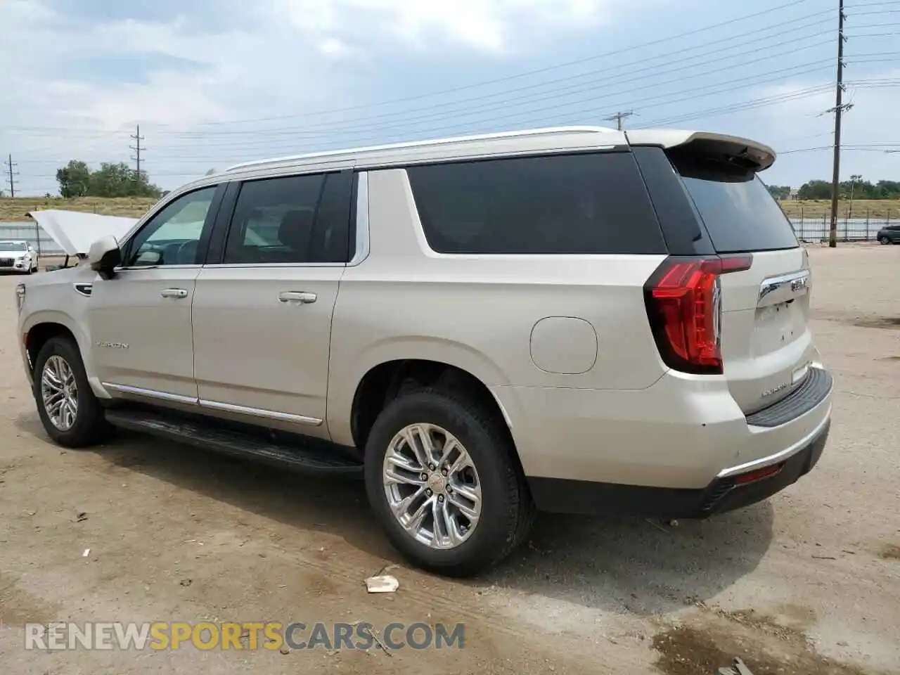 2 Photograph of a damaged car 1GKS2GKD2PR155915 GMC YUKON 2023