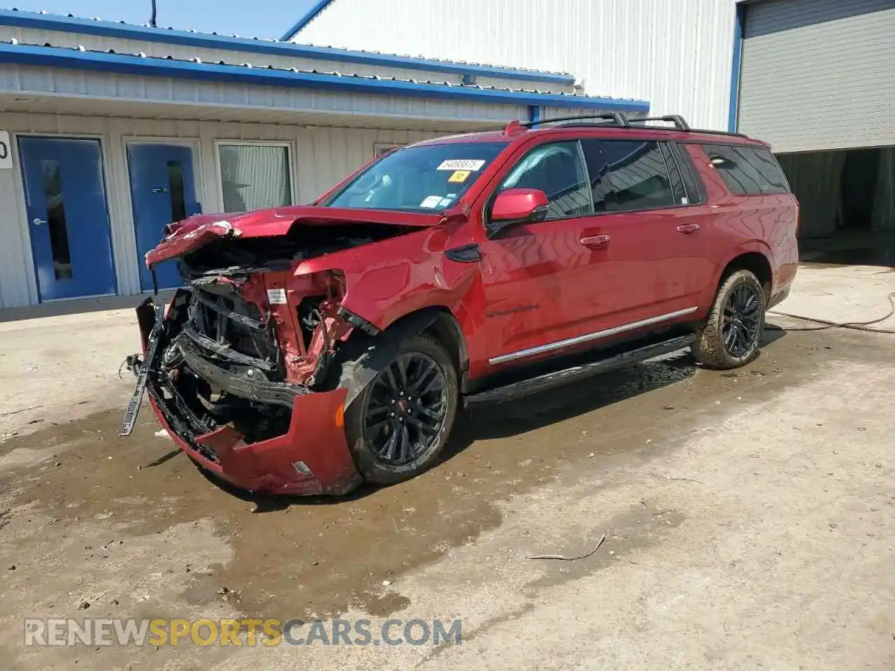 1 Photograph of a damaged car 1GKS2GKD7PR499188 GMC YUKON 2023