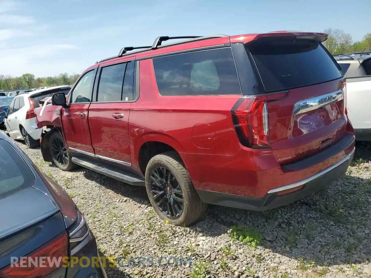 2 Photograph of a damaged car 1GKS2GKD7PR499188 GMC YUKON 2023