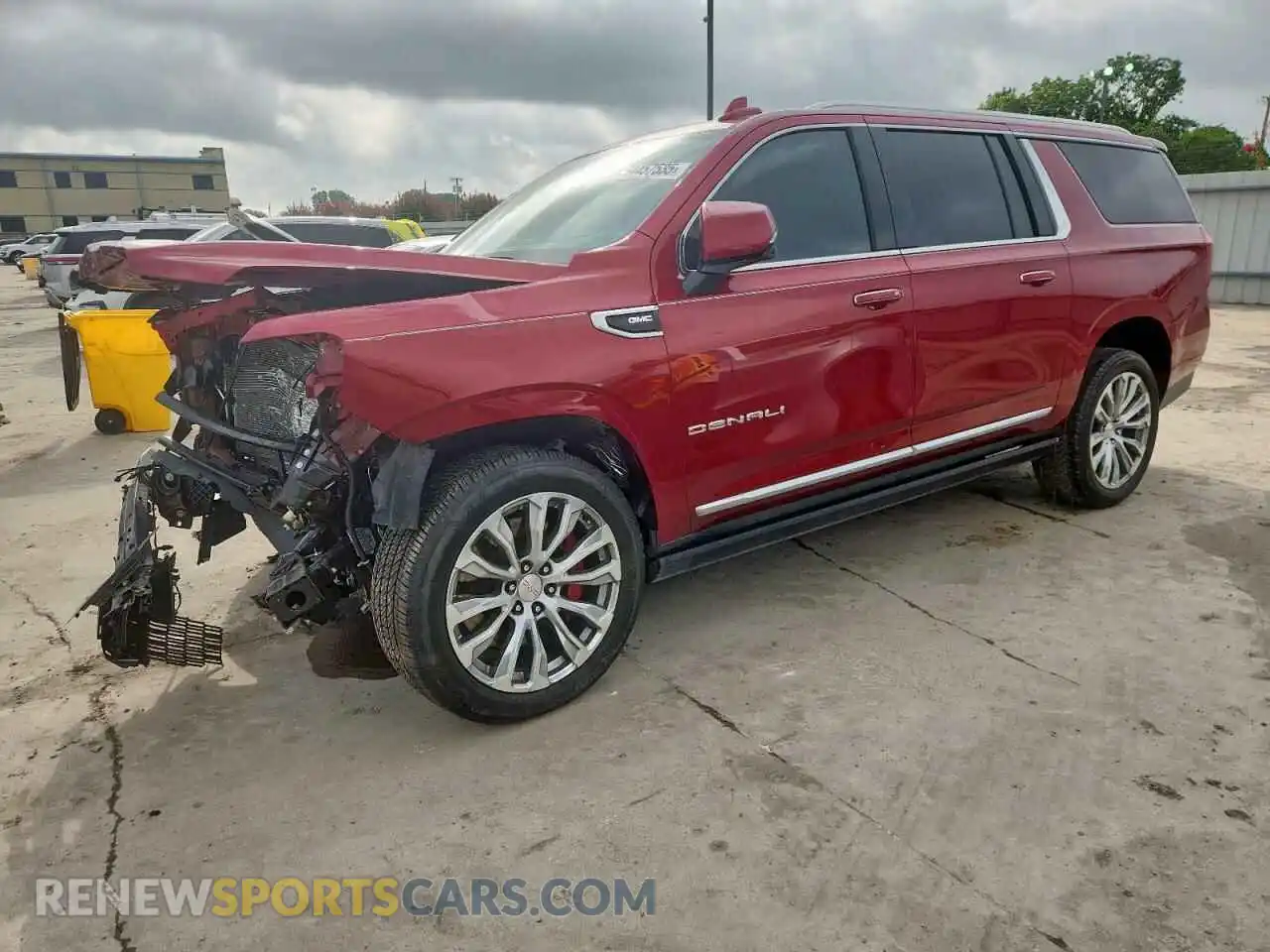 1 Photograph of a damaged car 1GKS2JKL3PR202700 GMC YUKON 2023