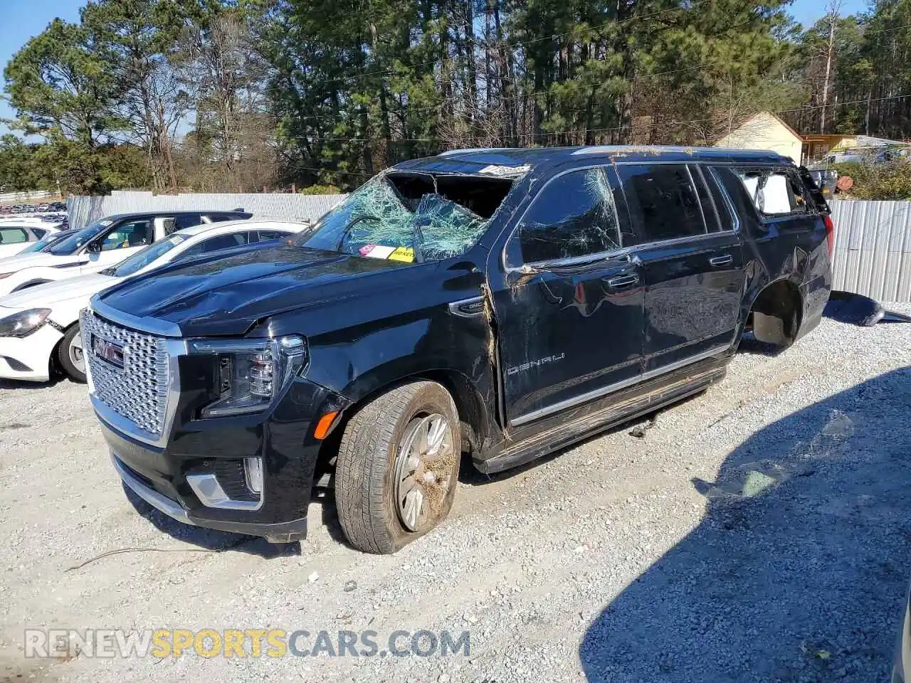 1 Photograph of a damaged car 1GKS2JKL4PR148100 GMC YUKON 2023