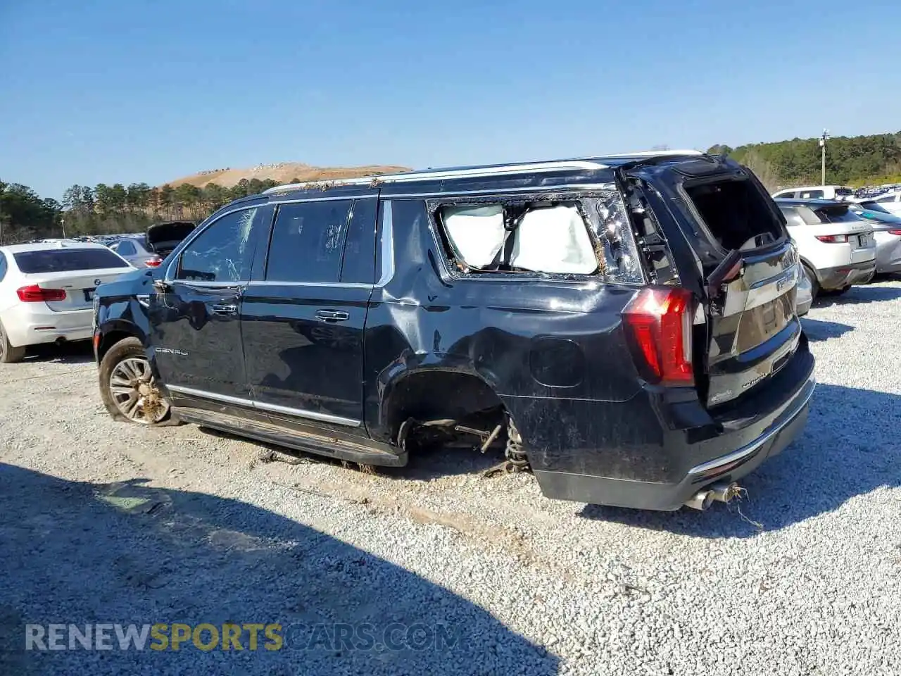 2 Photograph of a damaged car 1GKS2JKL4PR148100 GMC YUKON 2023