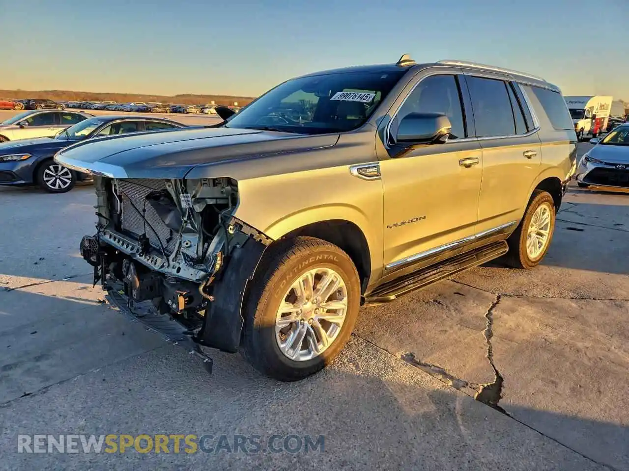 1 Photograph of a damaged car 1GKS2BKD2RR264591 GMC YUKON 2024