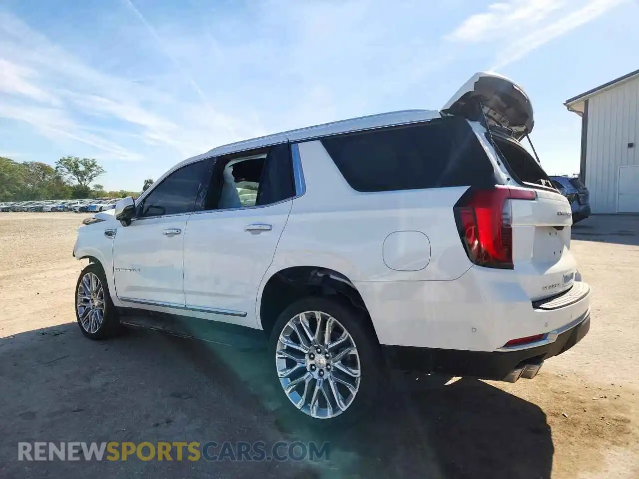 2 fotografías del automóvil dañado 1GKS2DRL1SR205482 GMC YUKON 2025