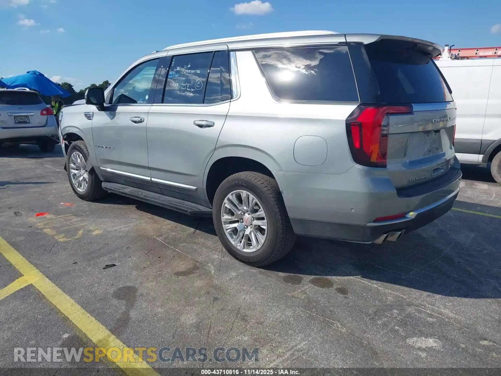 3 fotografías del automóvil dañado 1GKS2DRL4SR223314 GMC YUKON 2025