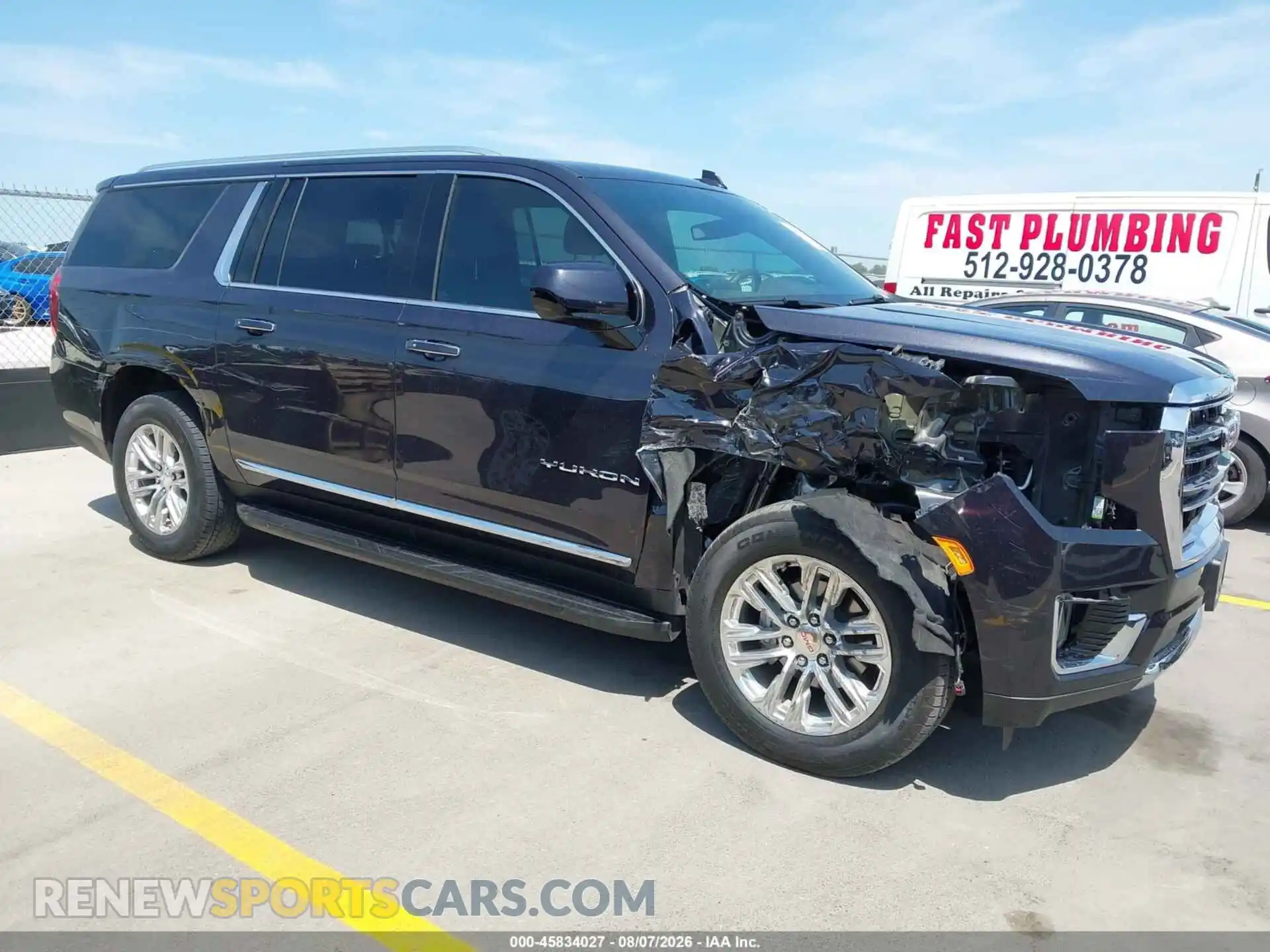 1 Фотография поврежденного автомобиля 1GKS2GKD1RR178508 GMC YUKON XL 2024