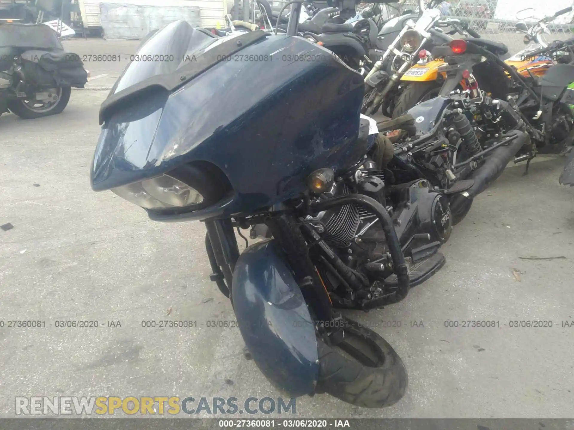 2 Photograph of a damaged car 1HD1KTP11KB666773 HARLEY-DAVIDSON FLTRXS 2019