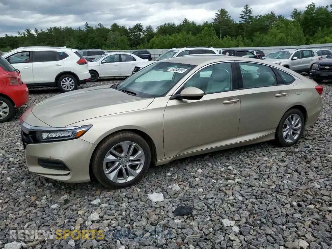 1 Photograph of a damaged car 1HGCV1F12KA023329 HONDA ACCORD 2019