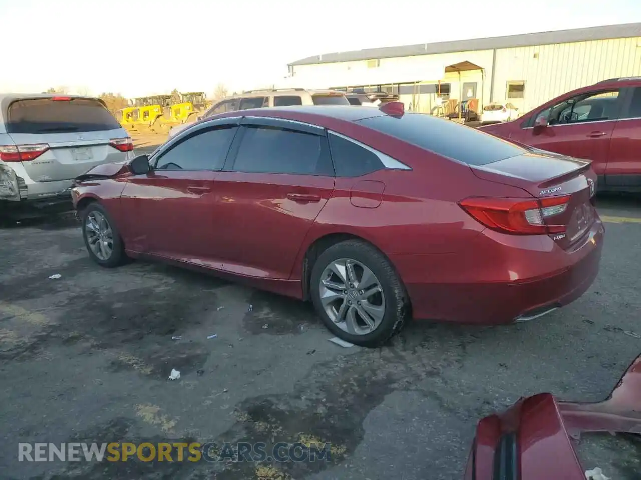 2 Photograph of a damaged car 1HGCV1F13KA141065 HONDA ACCORD 2019