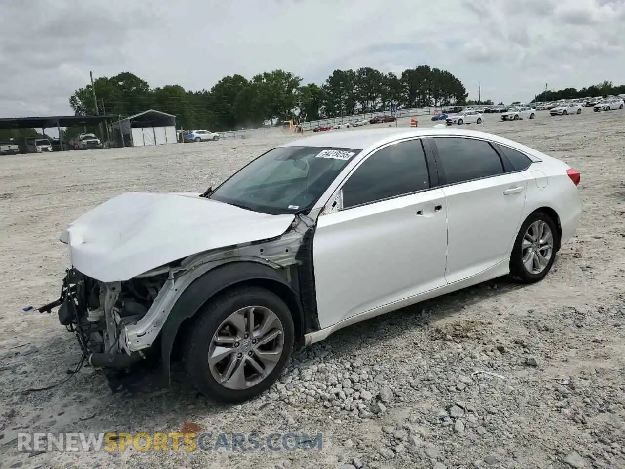 1 Photograph of a damaged car 1HGCV1F14KA174107 HONDA ACCORD 2019