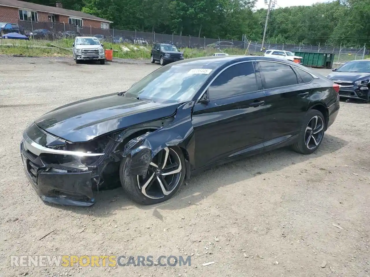 1 fotografías del automóvil dañado 1HGCV1F18KA163921 HONDA ACCORD 2019