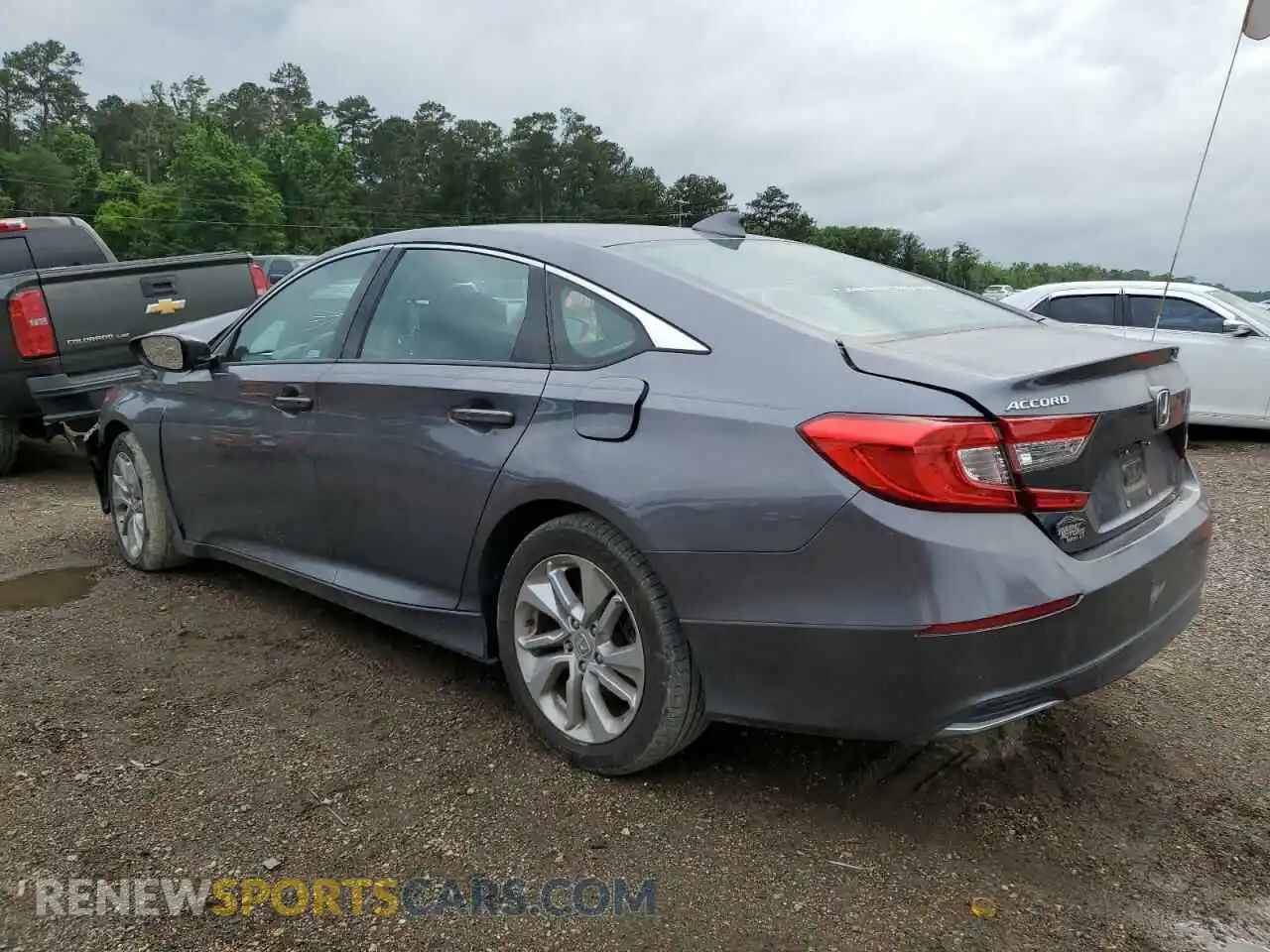 2 Photograph of a damaged car 1HGCV1F19KA144648 HONDA ACCORD 2019