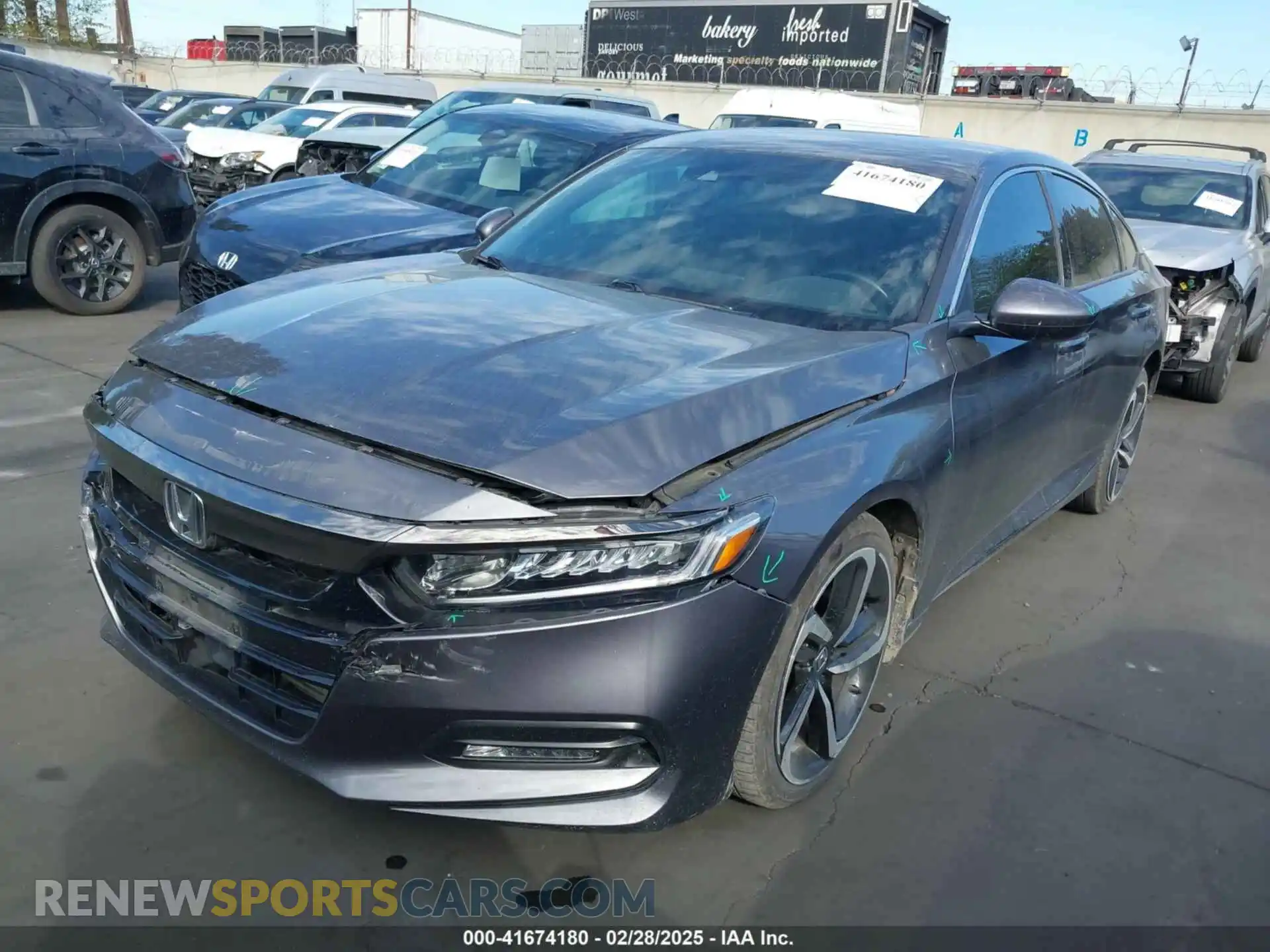 2 fotografías del automóvil dañado 1HGCV1F30KA123205 HONDA ACCORD 2019