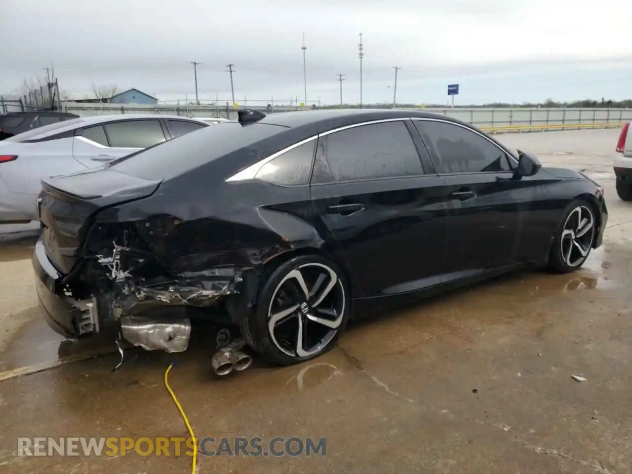 3 Photograph of a damaged car 1HGCV1F30KA166751 HONDA ACCORD 2019
