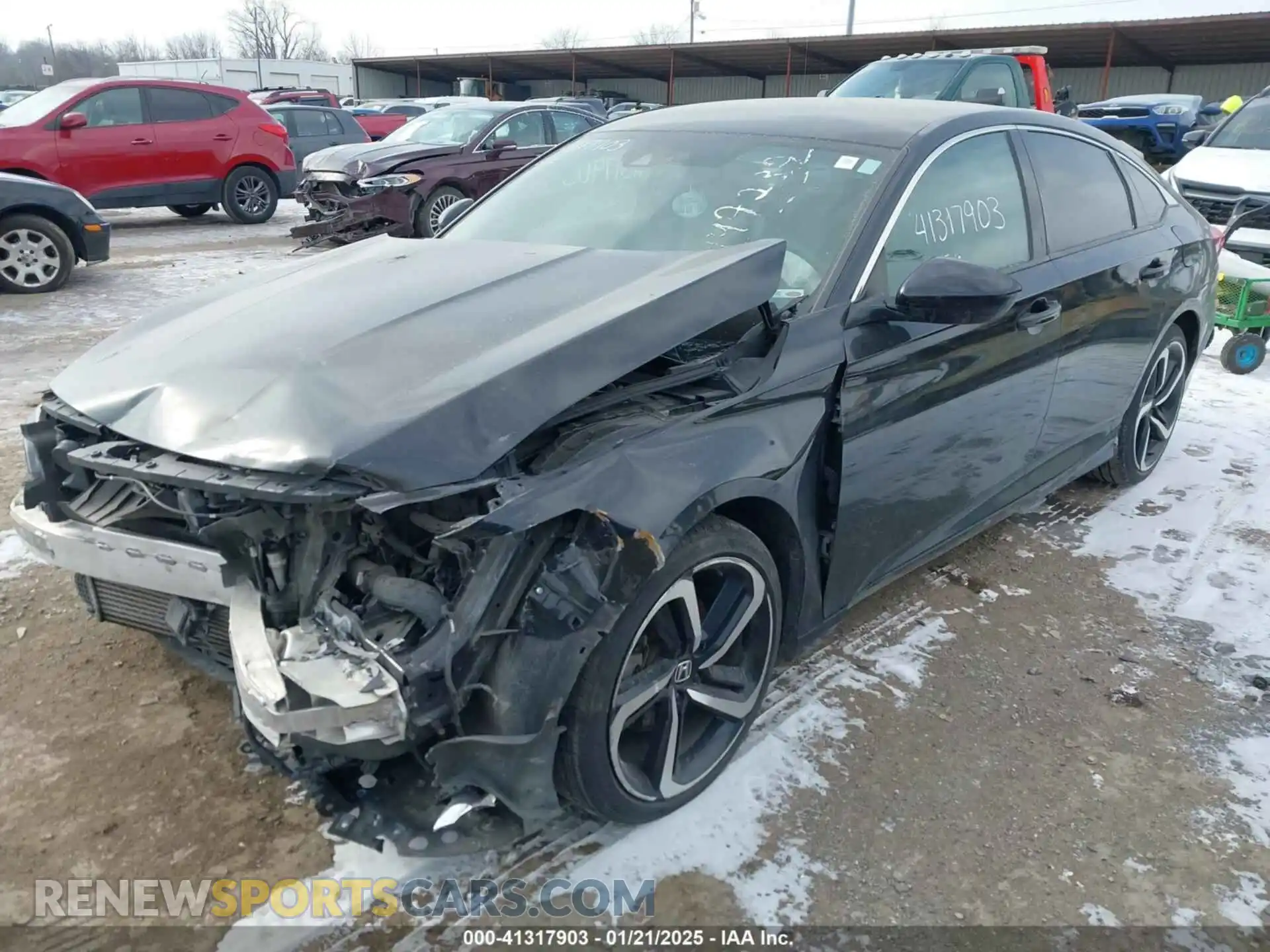 2 Photograph of a damaged car 1HGCV1F31KA147237 HONDA ACCORD 2019