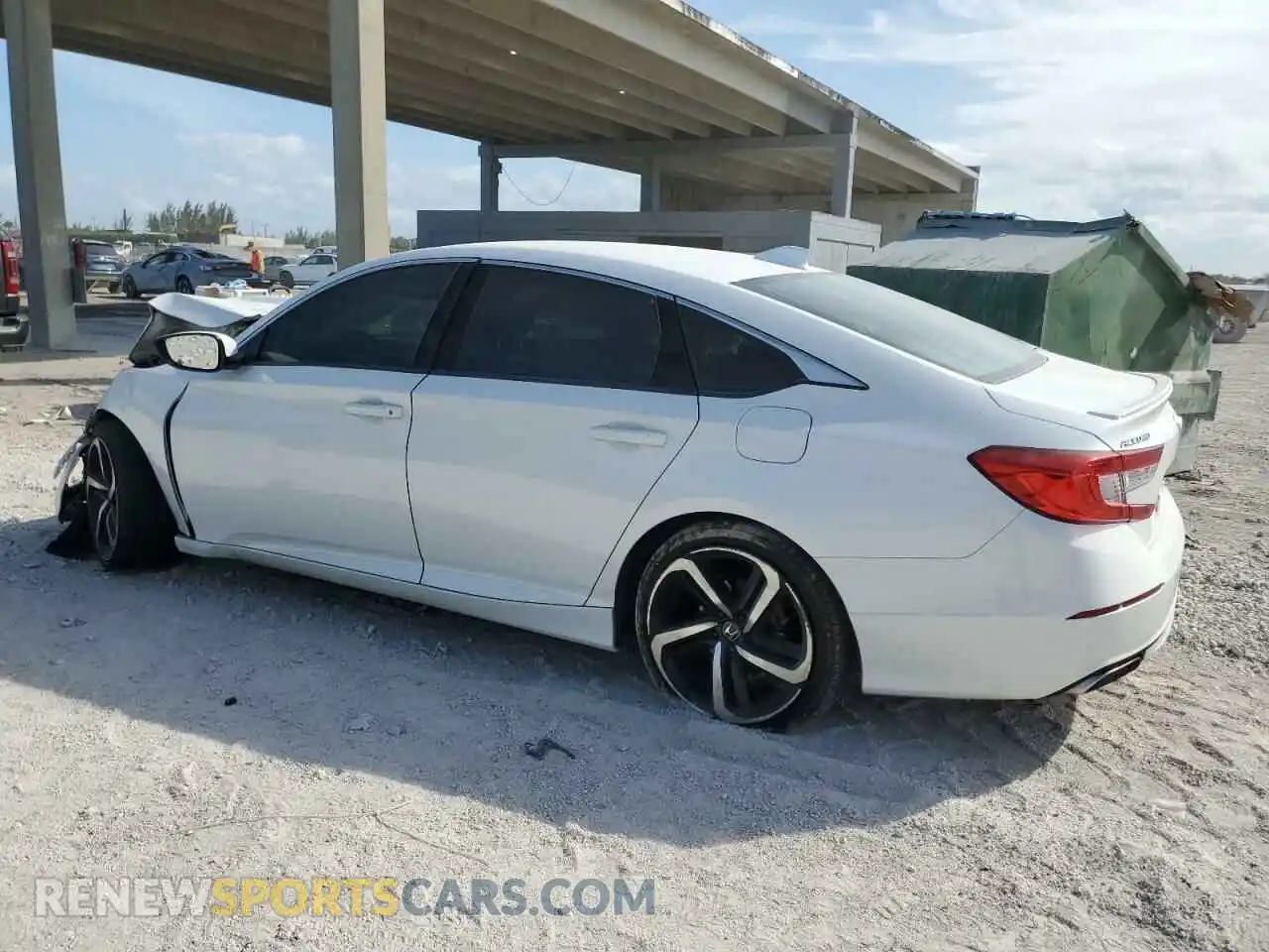 2 Photograph of a damaged car 1HGCV1F32KA055375 HONDA ACCORD 2019