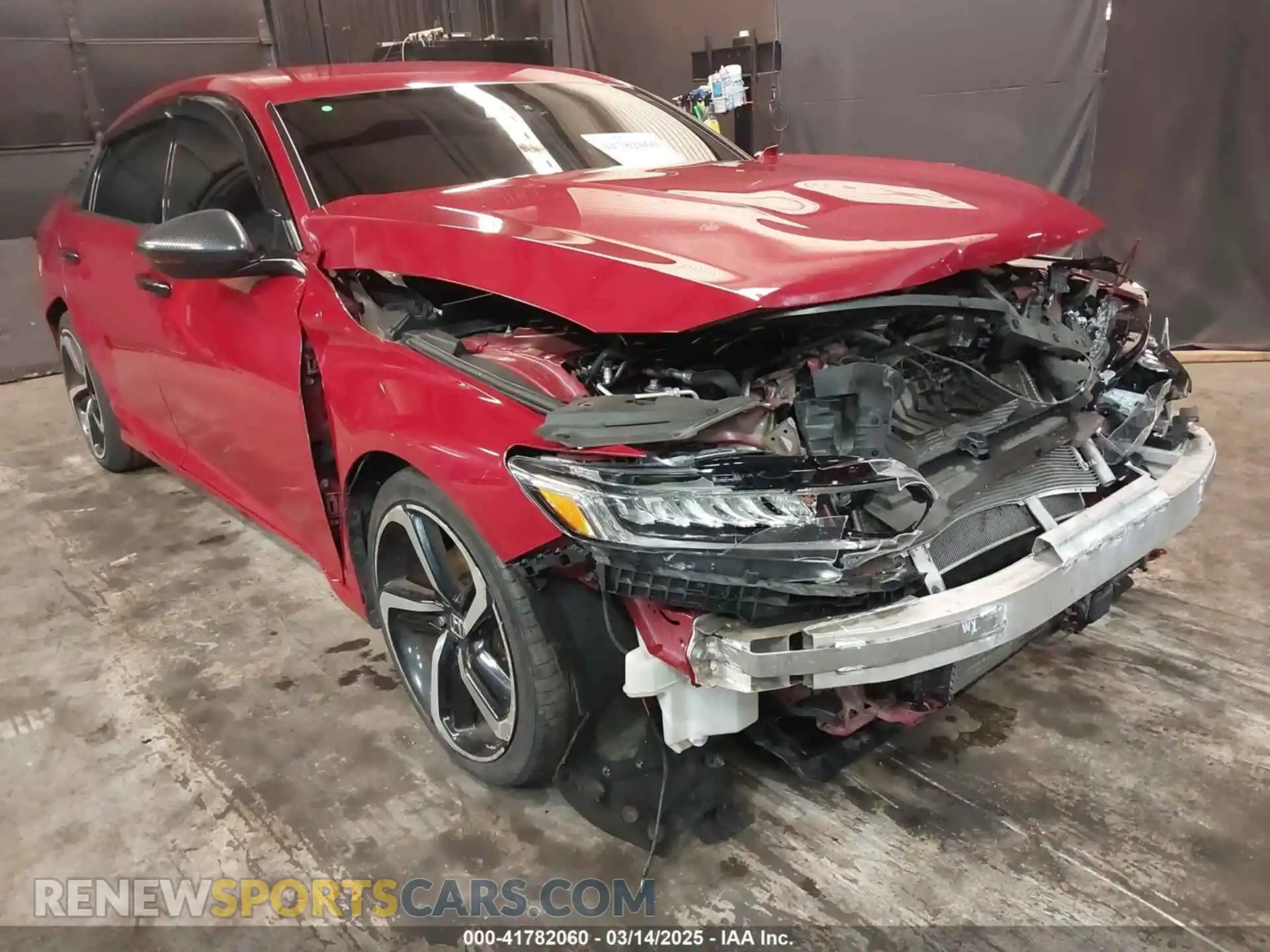 1 Фотография поврежденного автомобиля 1HGCV1F35KA001519 HONDA ACCORD 2019